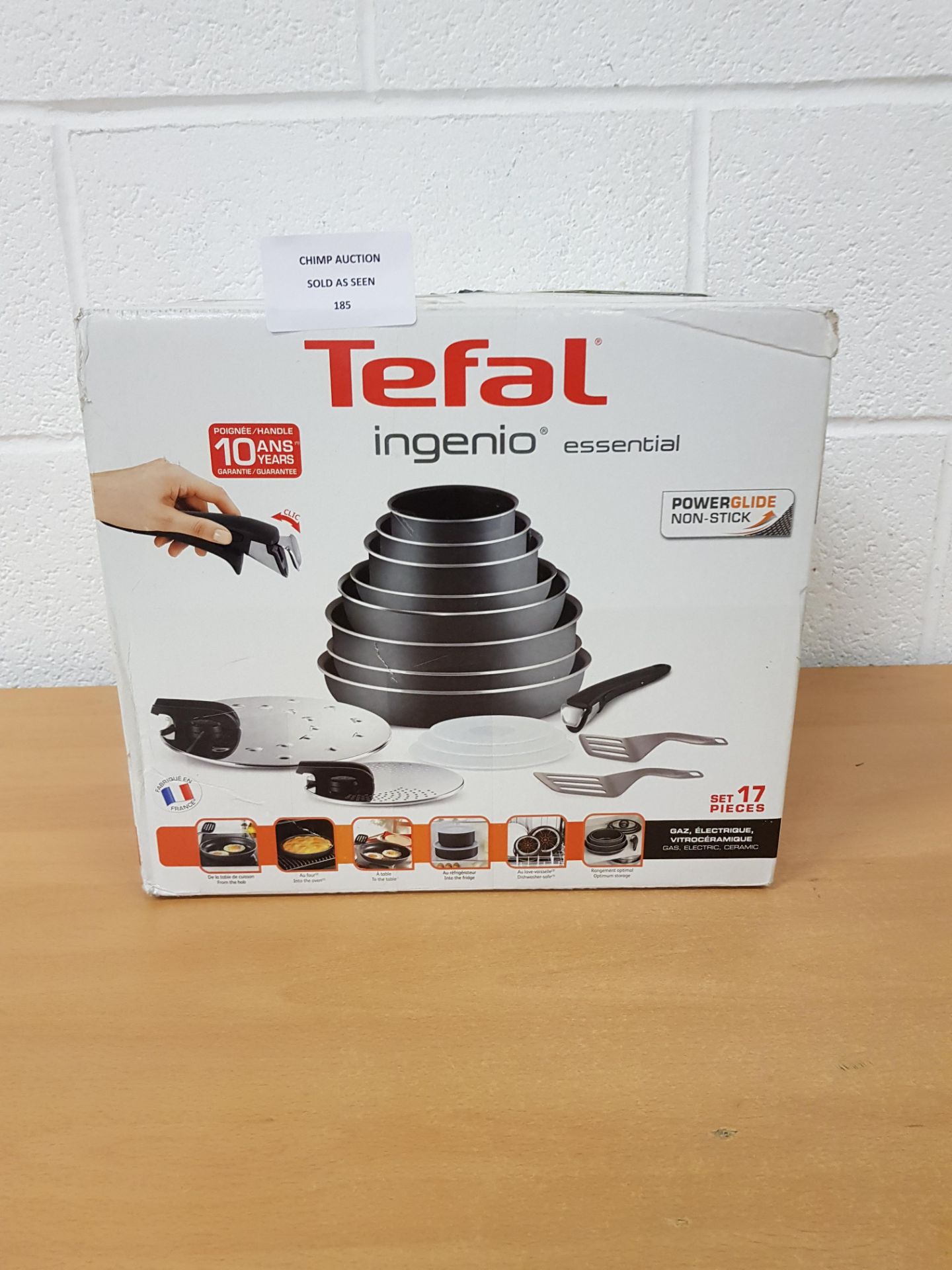 Tefal Ingenio Essential Set of 17 All Heat Induction RRP £139.99