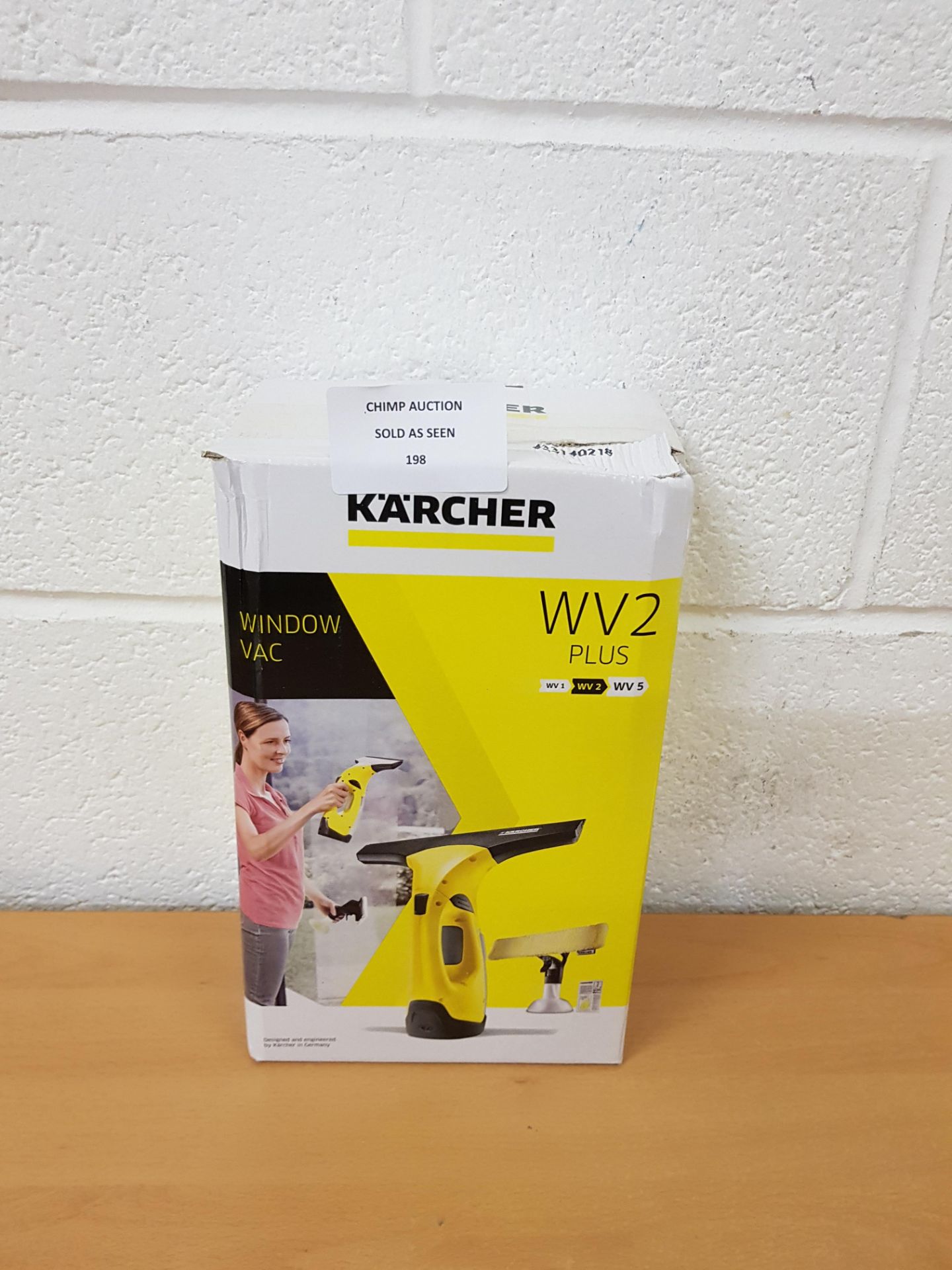 Kärcher Window Vac WV2 Plus Window cleaner RRP £69.99.