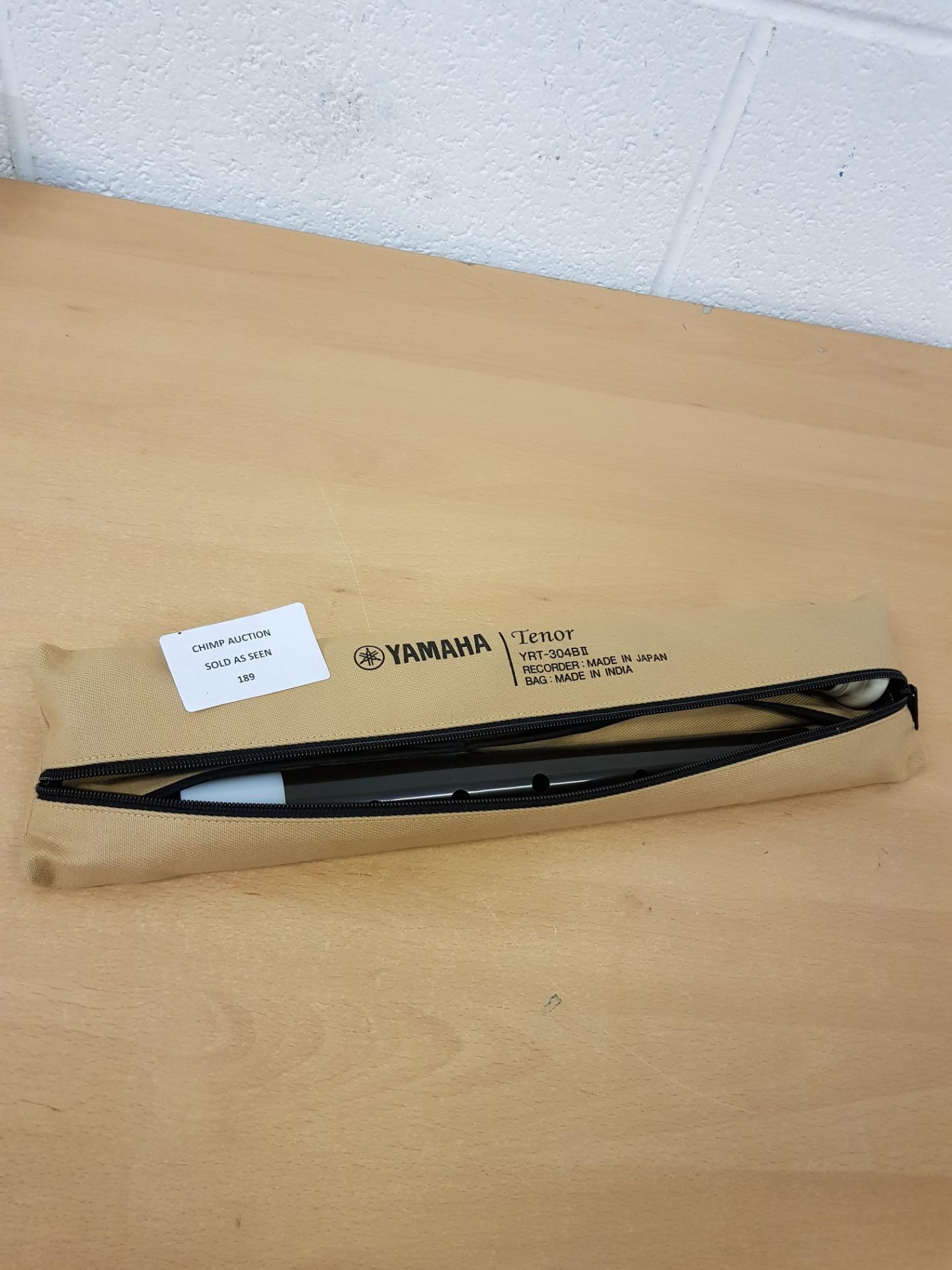 Yamaha YRT304BII Tenor Recorder Baroque Fingering RRP £139.99