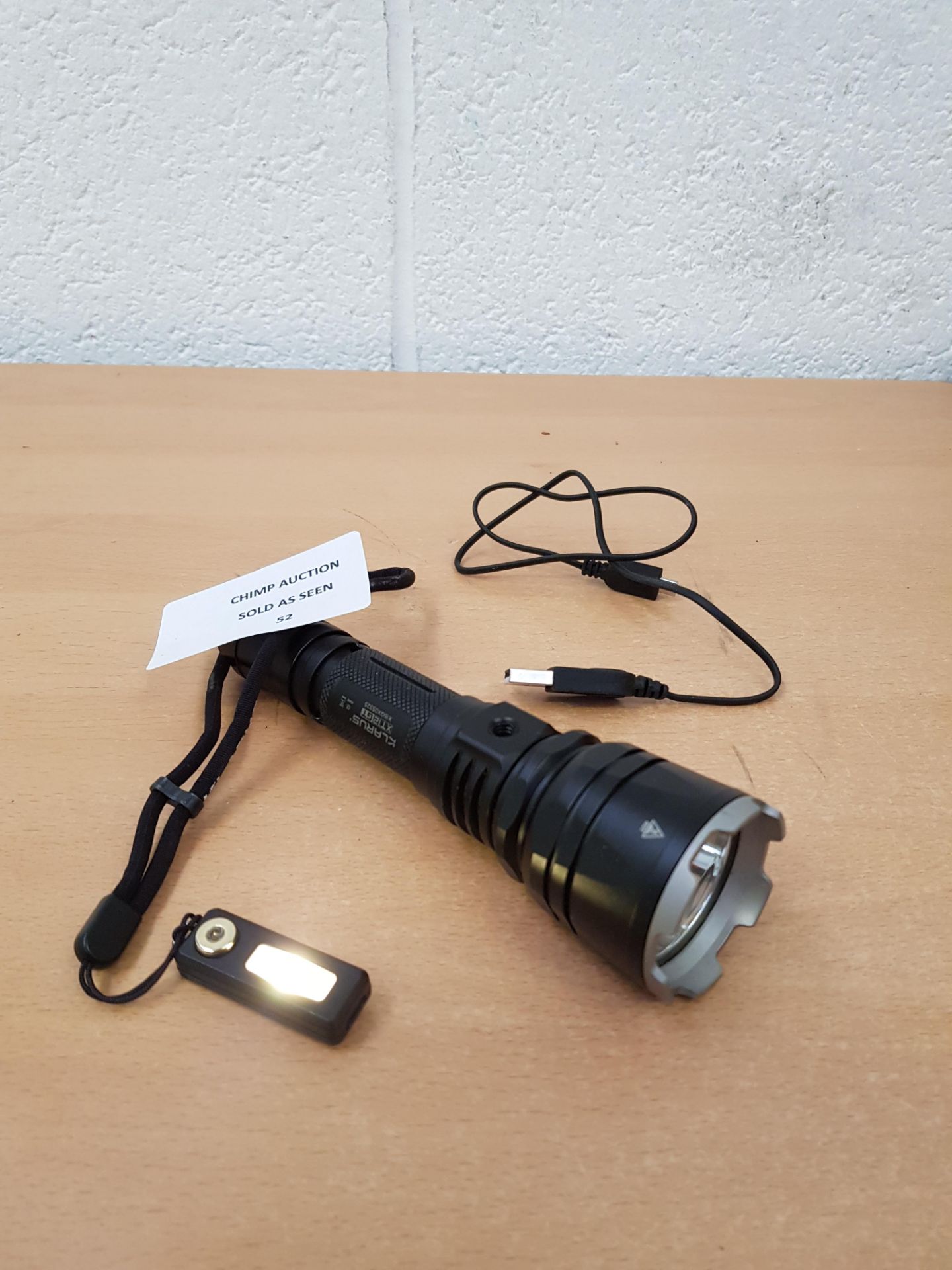 Klarus XT12GT Magnetic-Charging Tactical Flashlight RRP £129.99