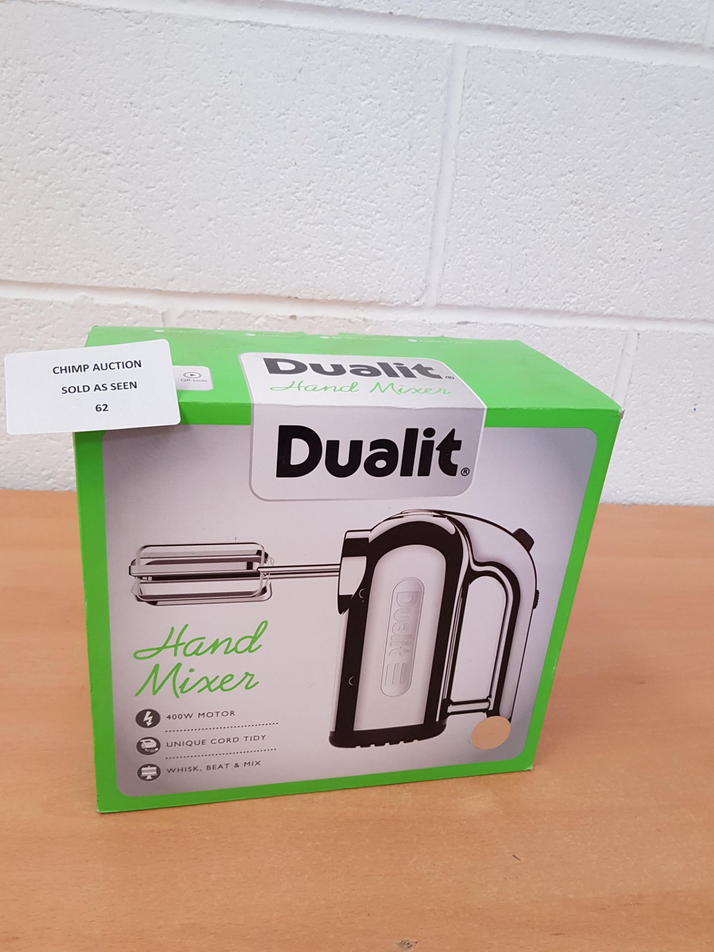 Dualit 89300 Hand Mixer, Chrome RRP £79.99