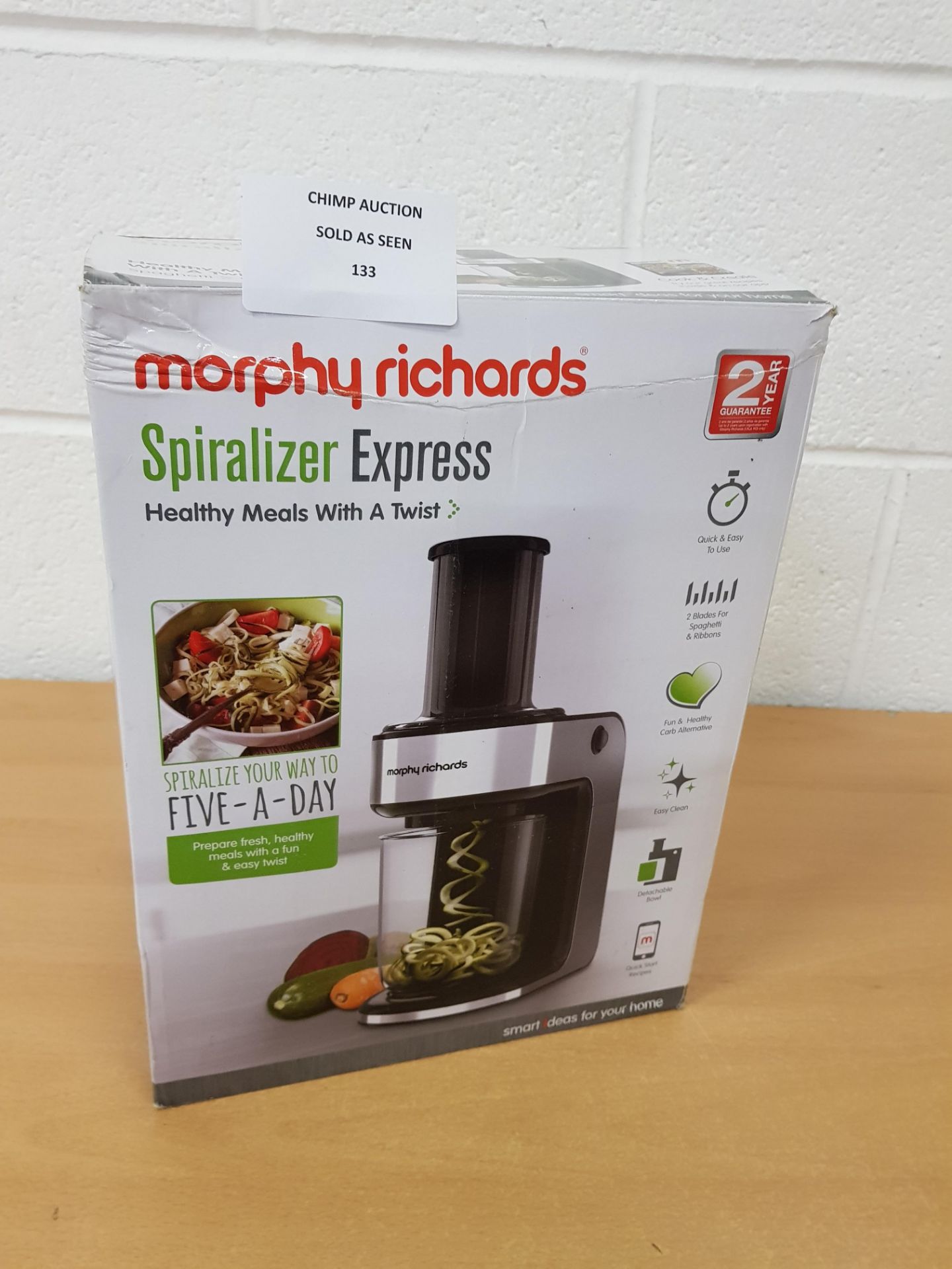 Morphy Richards Spiralizer Express Healthy machine
