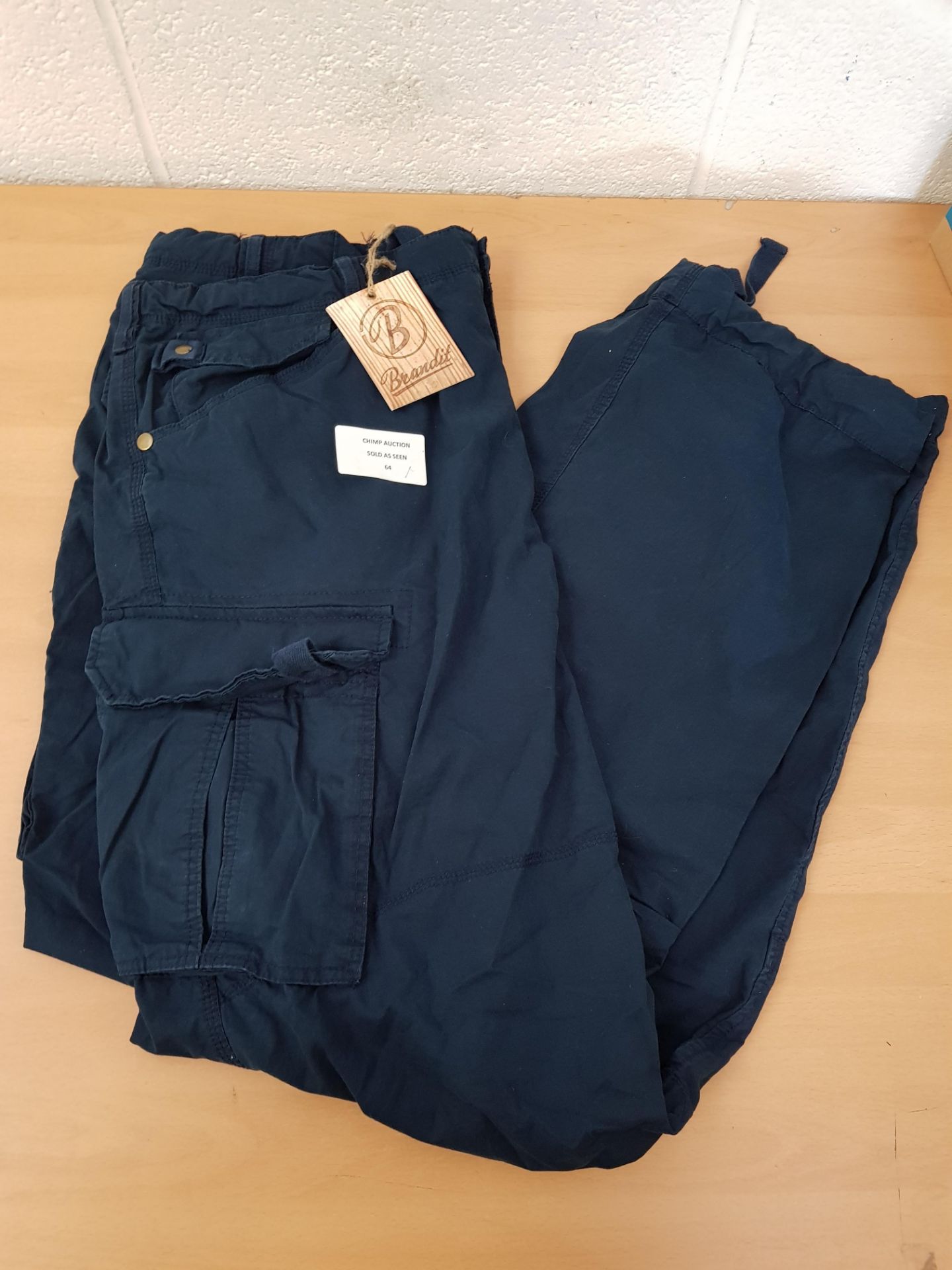 Brand new Brandit Men's Cargo PlainTrousers Size 3XL