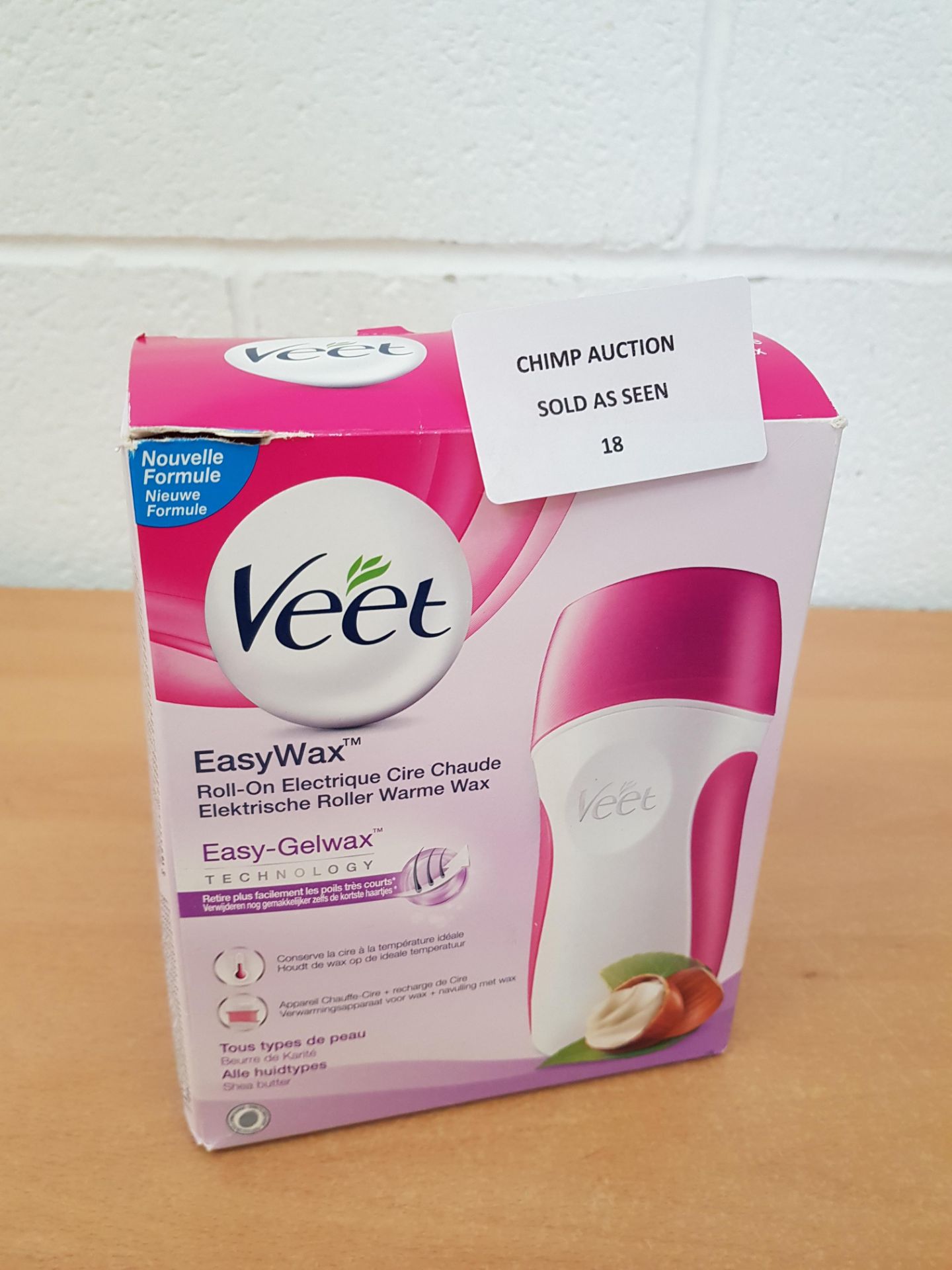 VEET - Roll-on Electric - Easy Wax + recharge de cire de 50ml