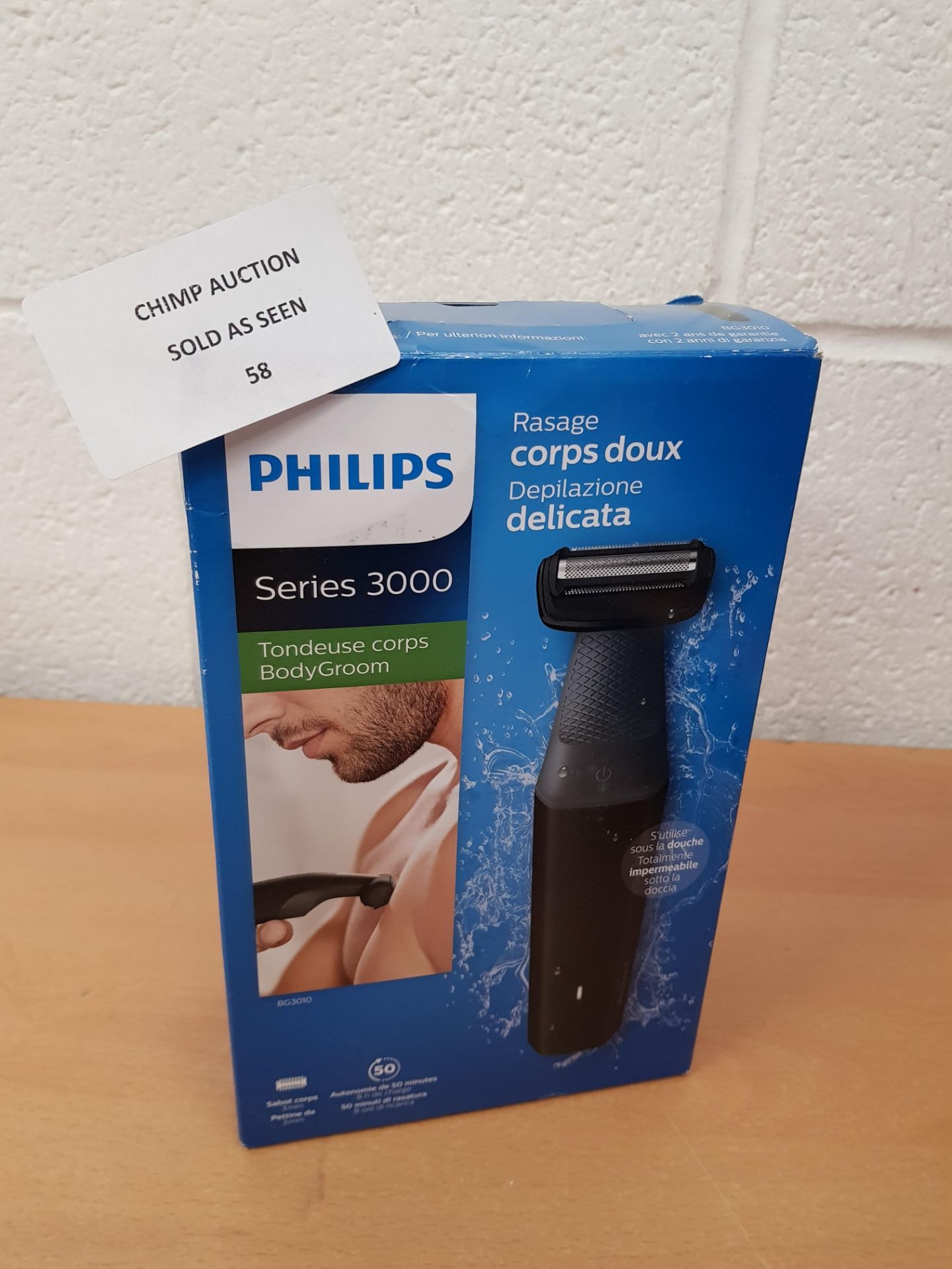 Philips Series 3000 Showerproof Body Groomer - BG3010.