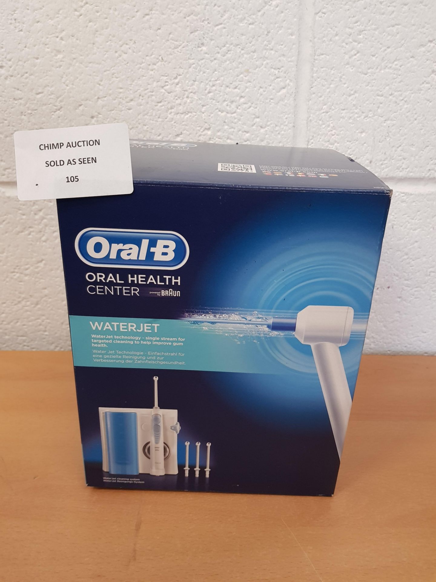 Oral-B WaterJet Oral Irrigator Cleaning System RRP £79.99.