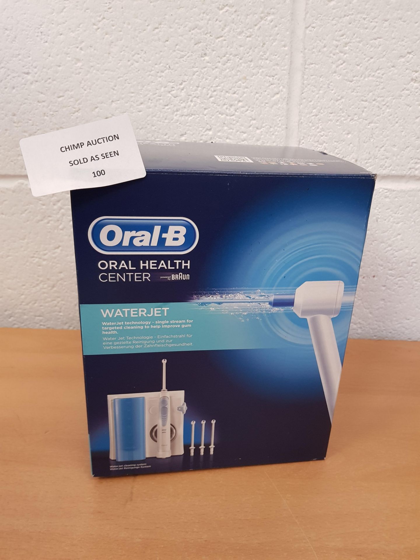 Oral-B WaterJet Oral Irrigator Cleaning System RRP £79.99.