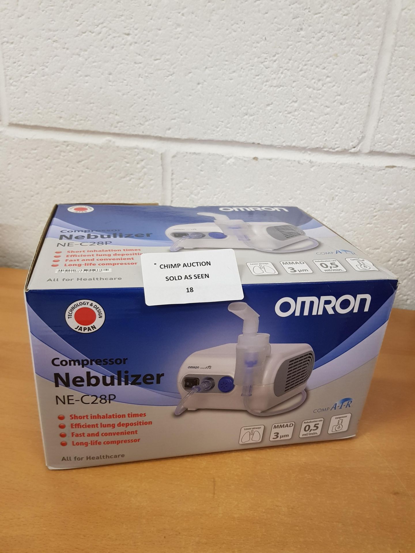 Omron NE-C28P Compressor Nebuliser RRP £79.99.