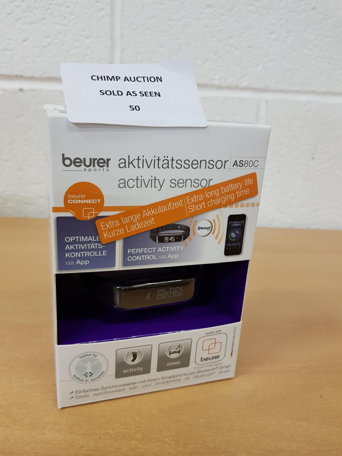 Beurer AS80C Smart sensor activity fitness tracker