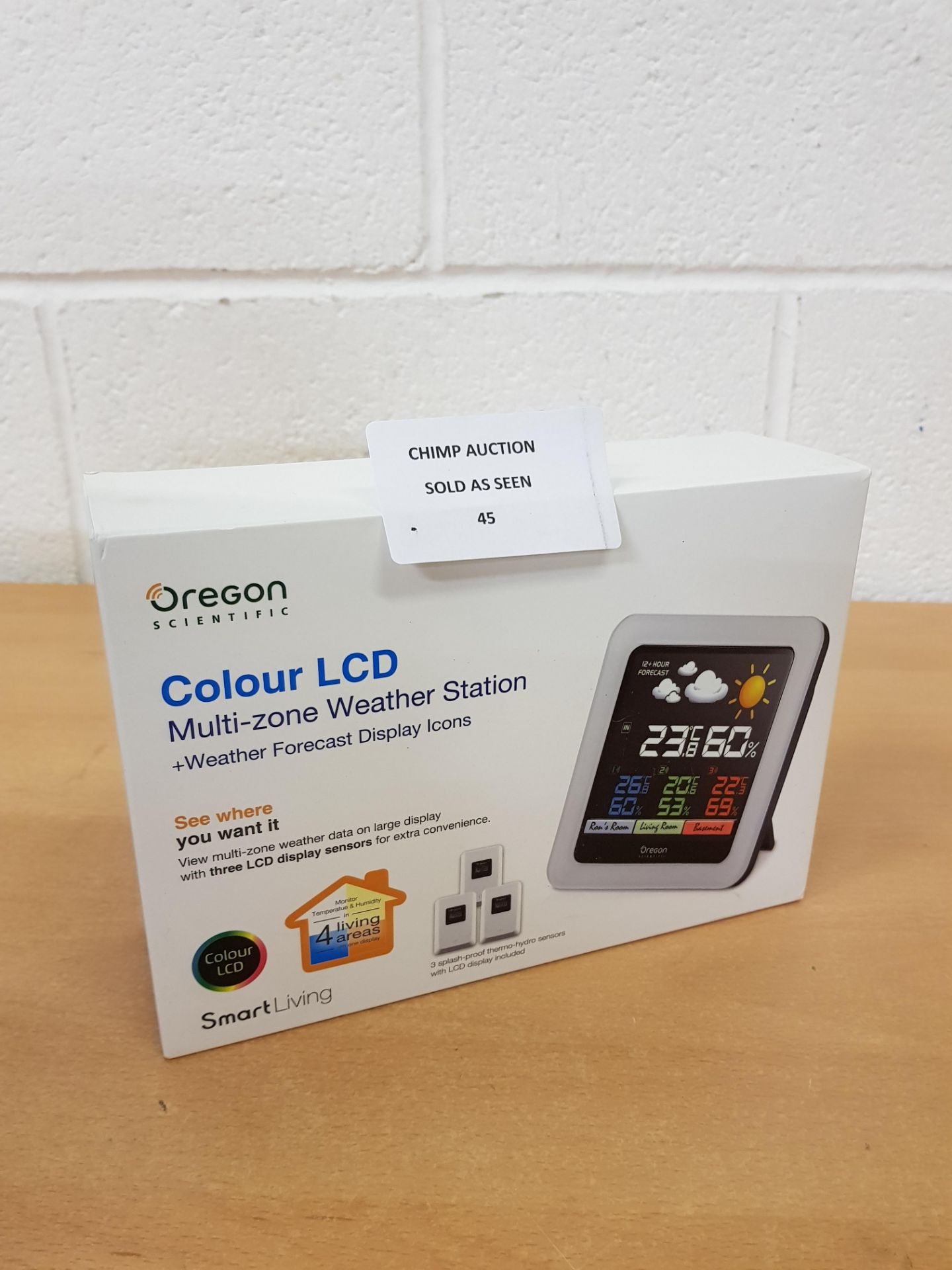 Oregon RAR502SX Scientific Multi Zone Weather Station RRP £109.99