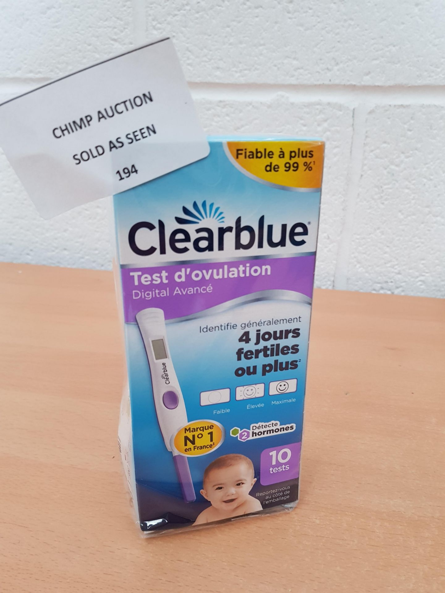 Clearblue Digital Ovulation Test 10 tests RRP £39.99