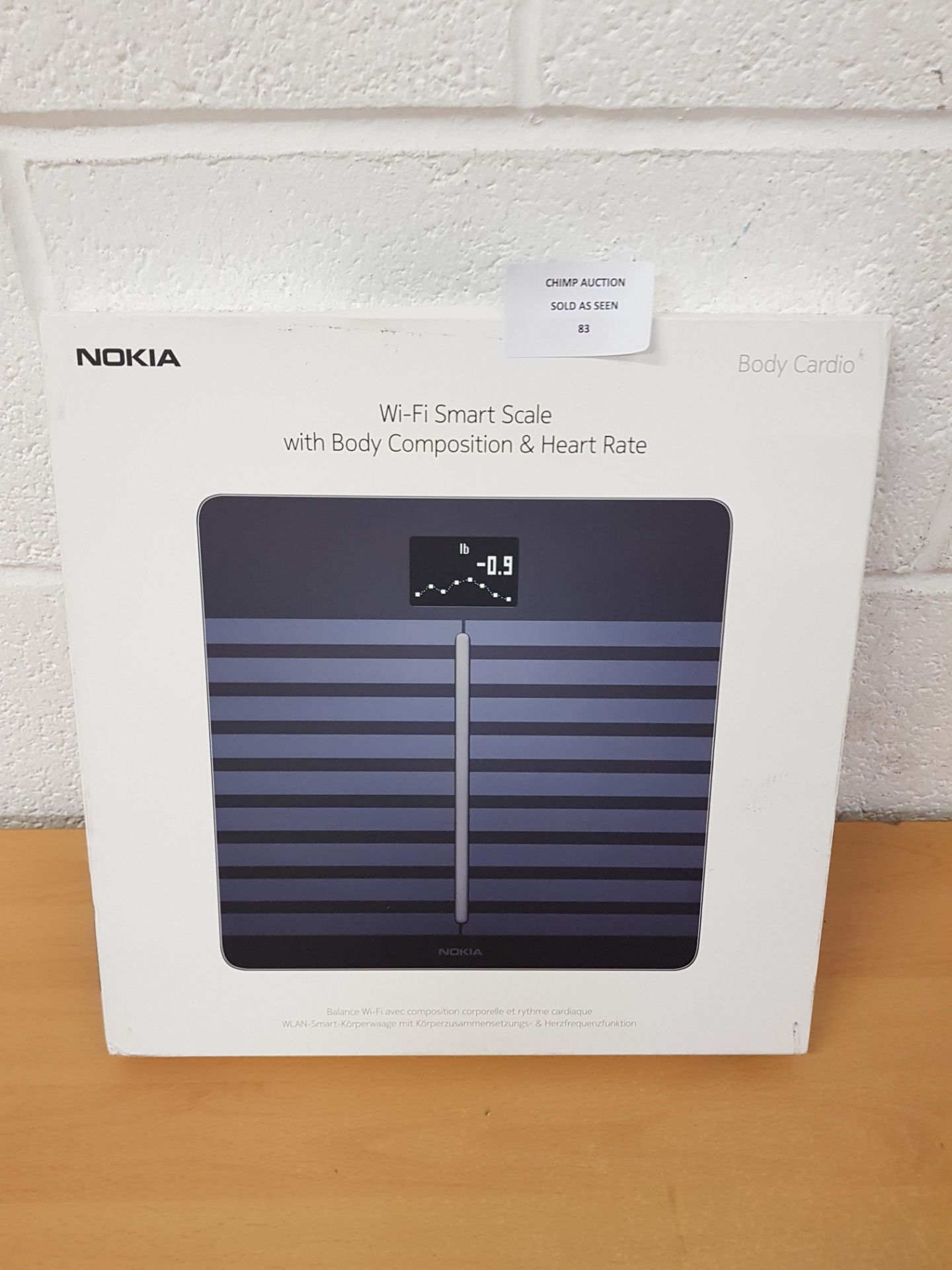 Withings / Nokia Body Cardio - Wi-Fi Smart Scale RRP £129.99
