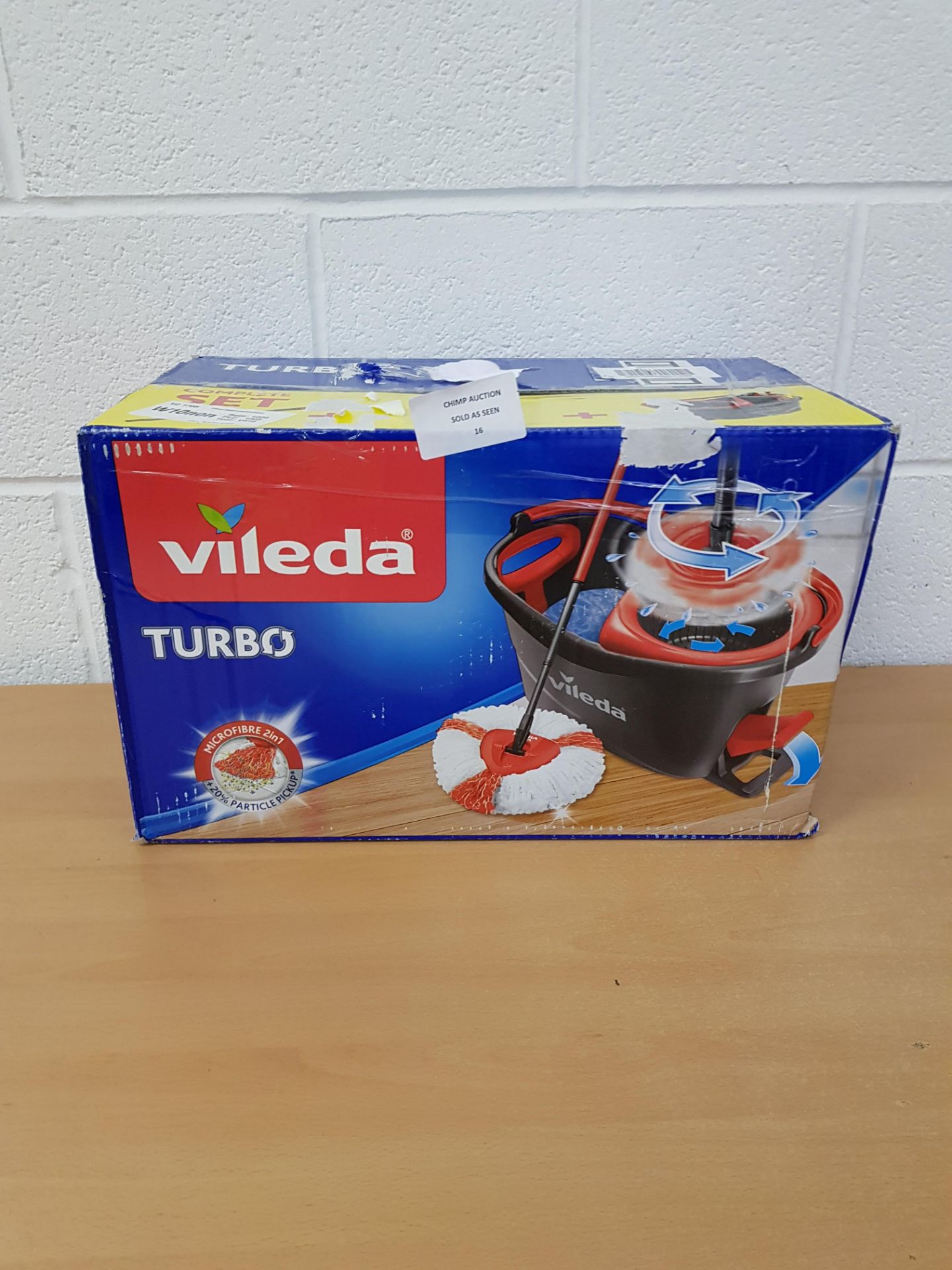 Vileda Turbo Microfibre Mop and Bucket Set