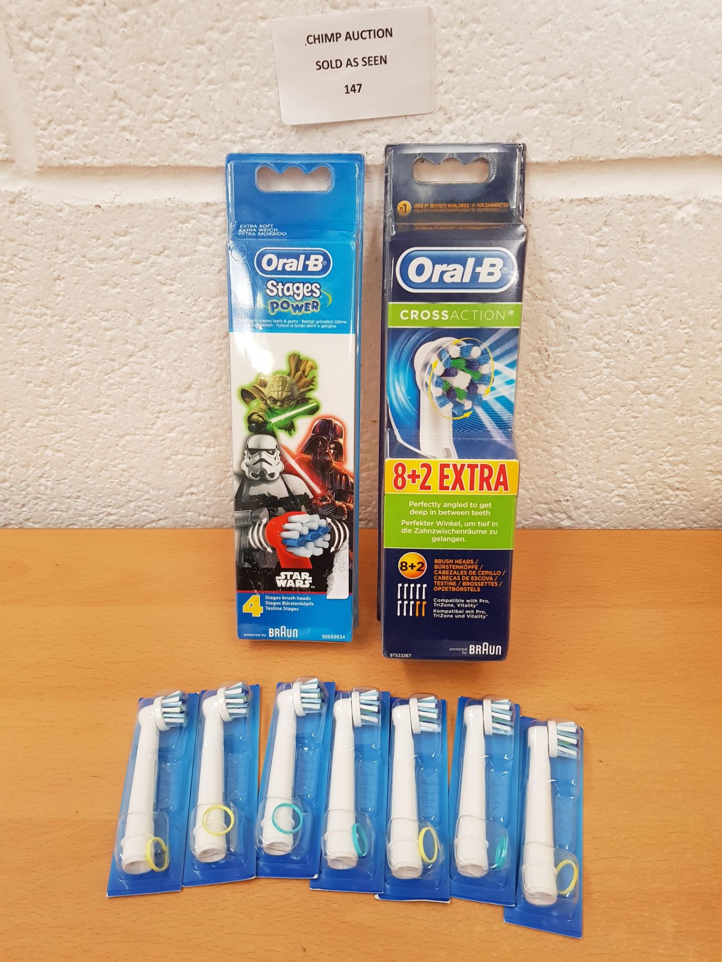 Joblot of mixed Brand new Oral-B Toothbrush heads