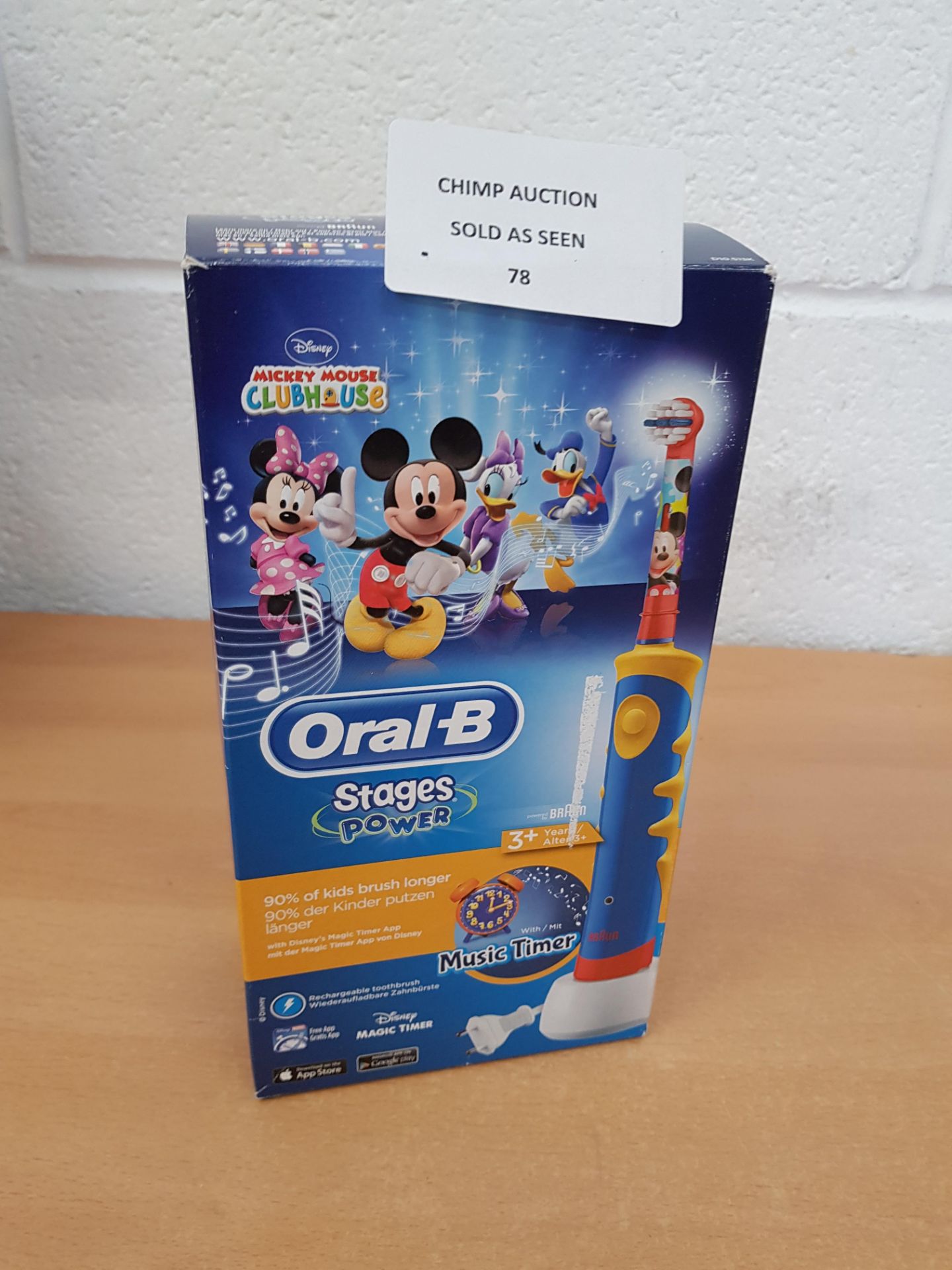 Oral-B Stages Powers electric kids toothbrush