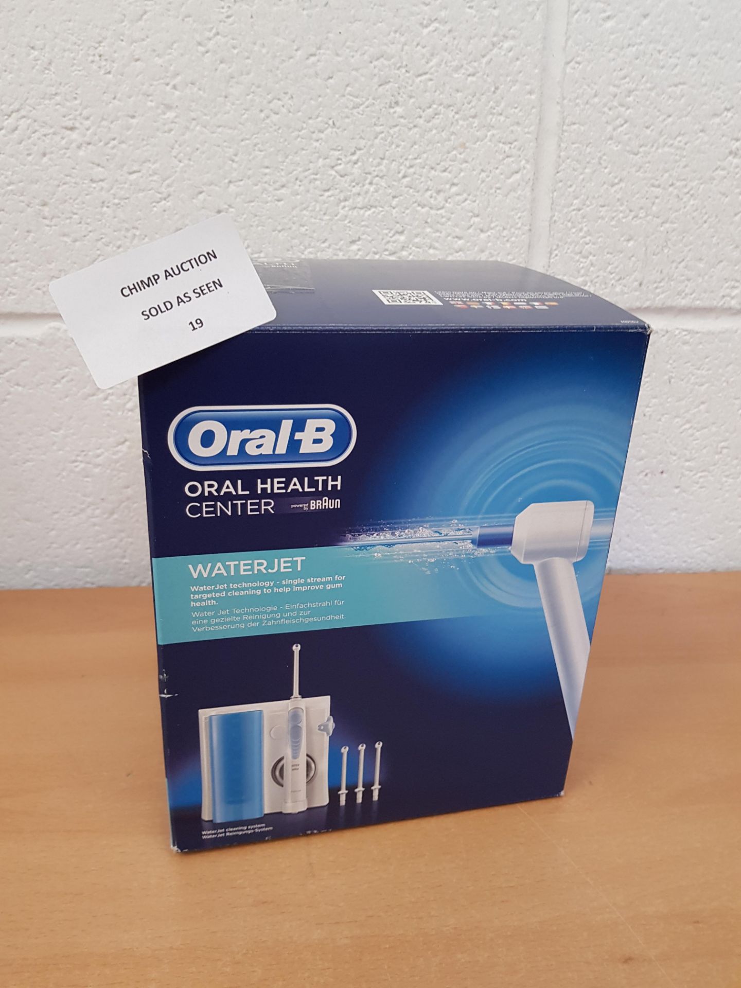 Oral-B Water Jet Oral Irrigator Cleaning System RRP £89.99.