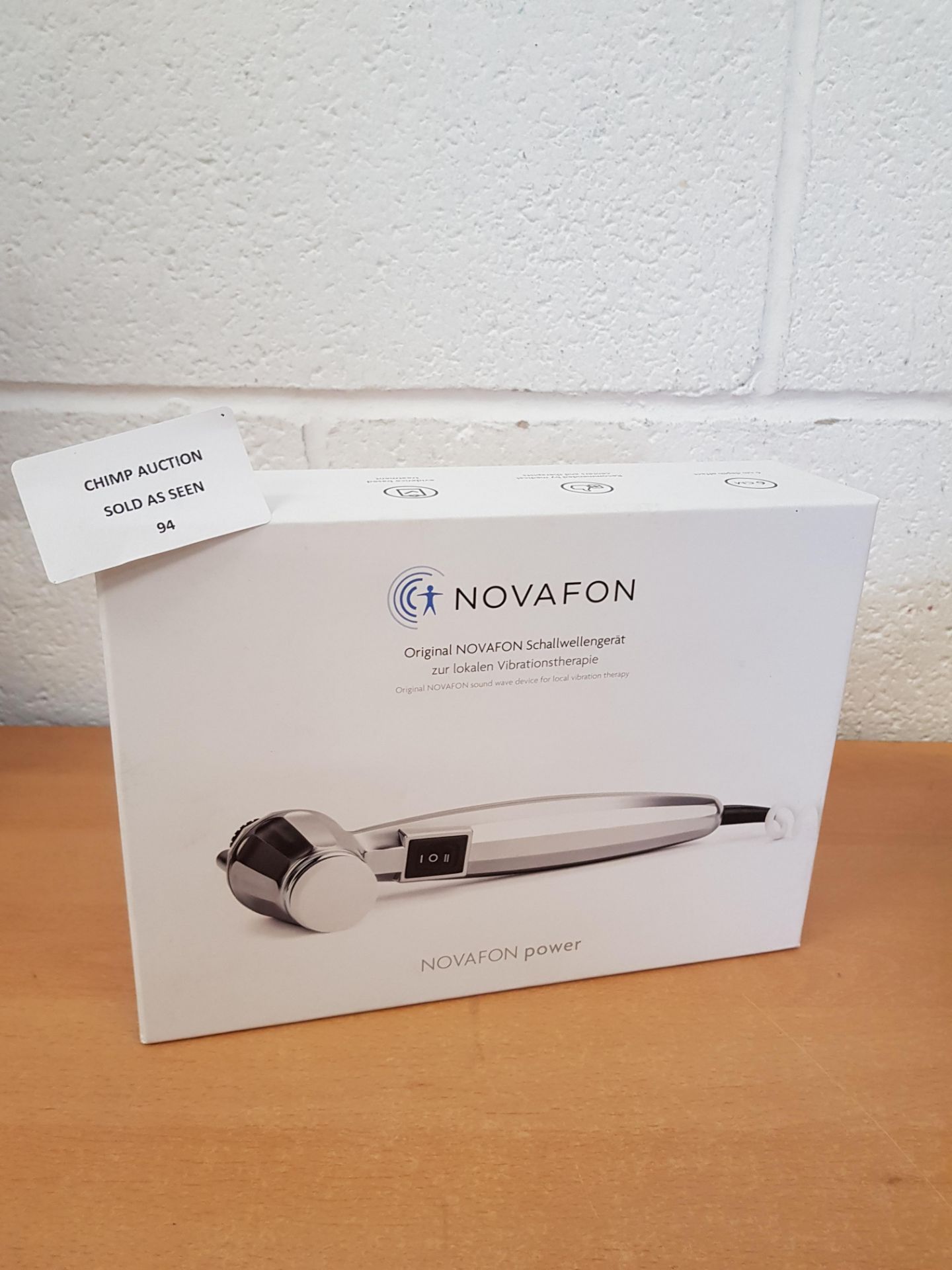 Novafon Original Power Vibrations Therapy device RRP £299.99.