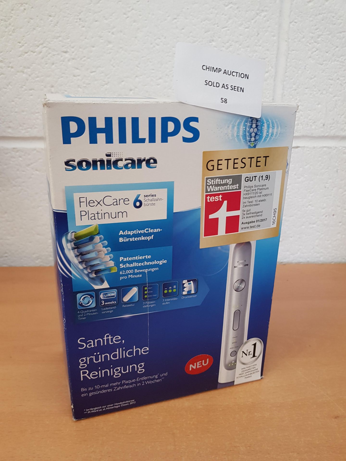 Philips Sonicare HX9111/21 FlexCare Platinum toothbrush RRP £179.99