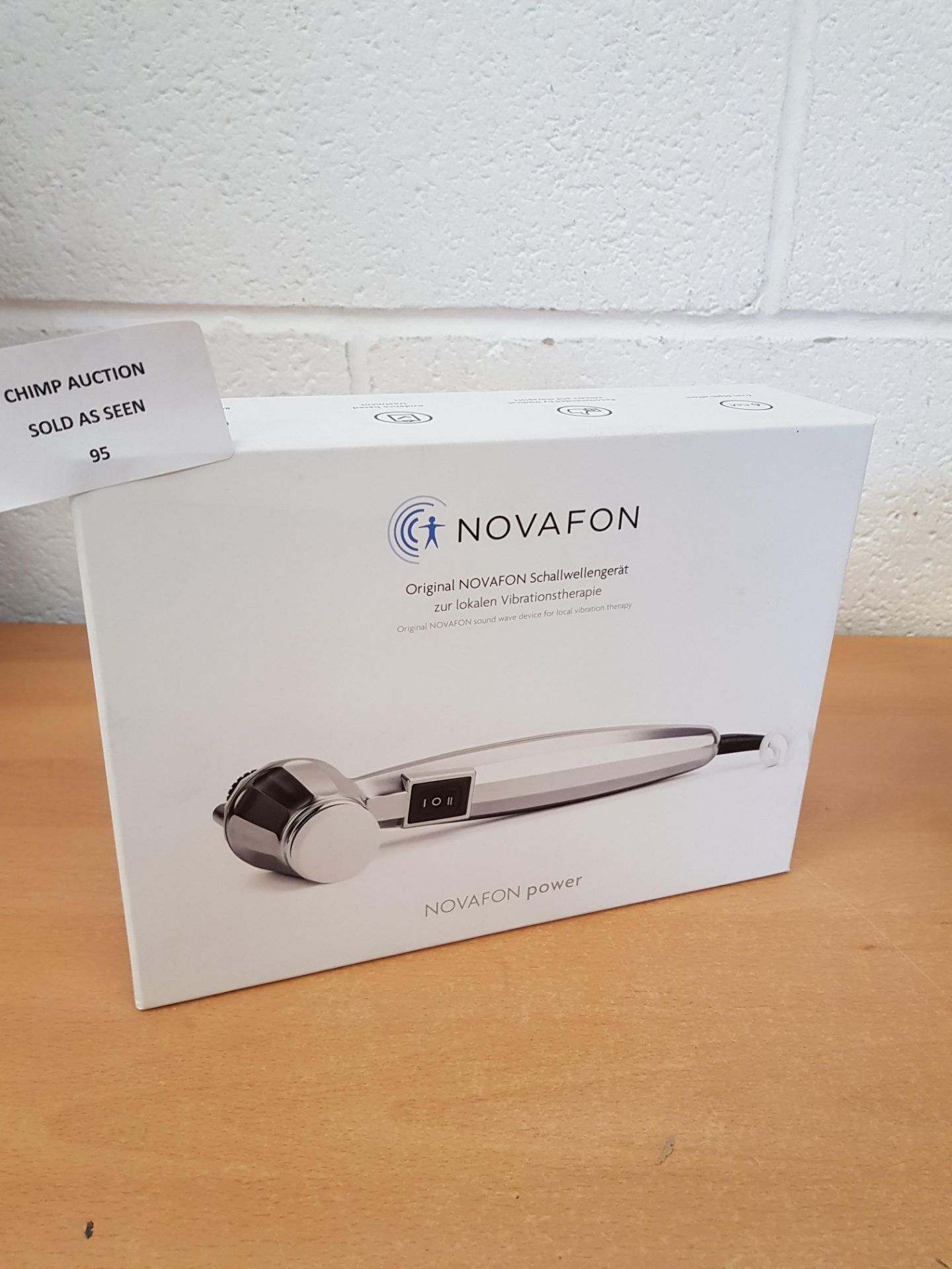 Novafon Original Power Vibrations Therapy device RRP £299.99.