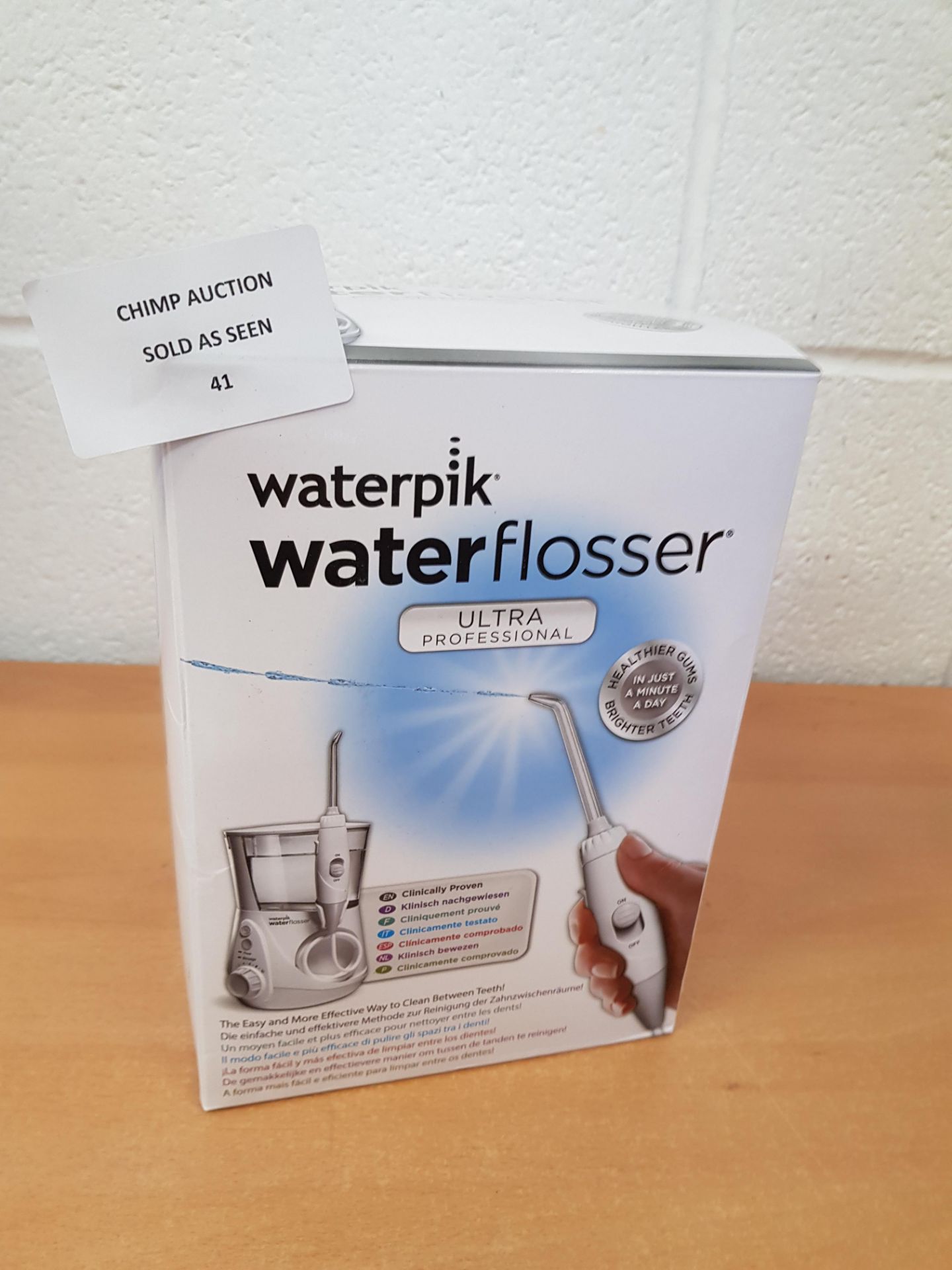 WaterPik WP-660 Water Flosser Ultra Professional RRP £109.99.