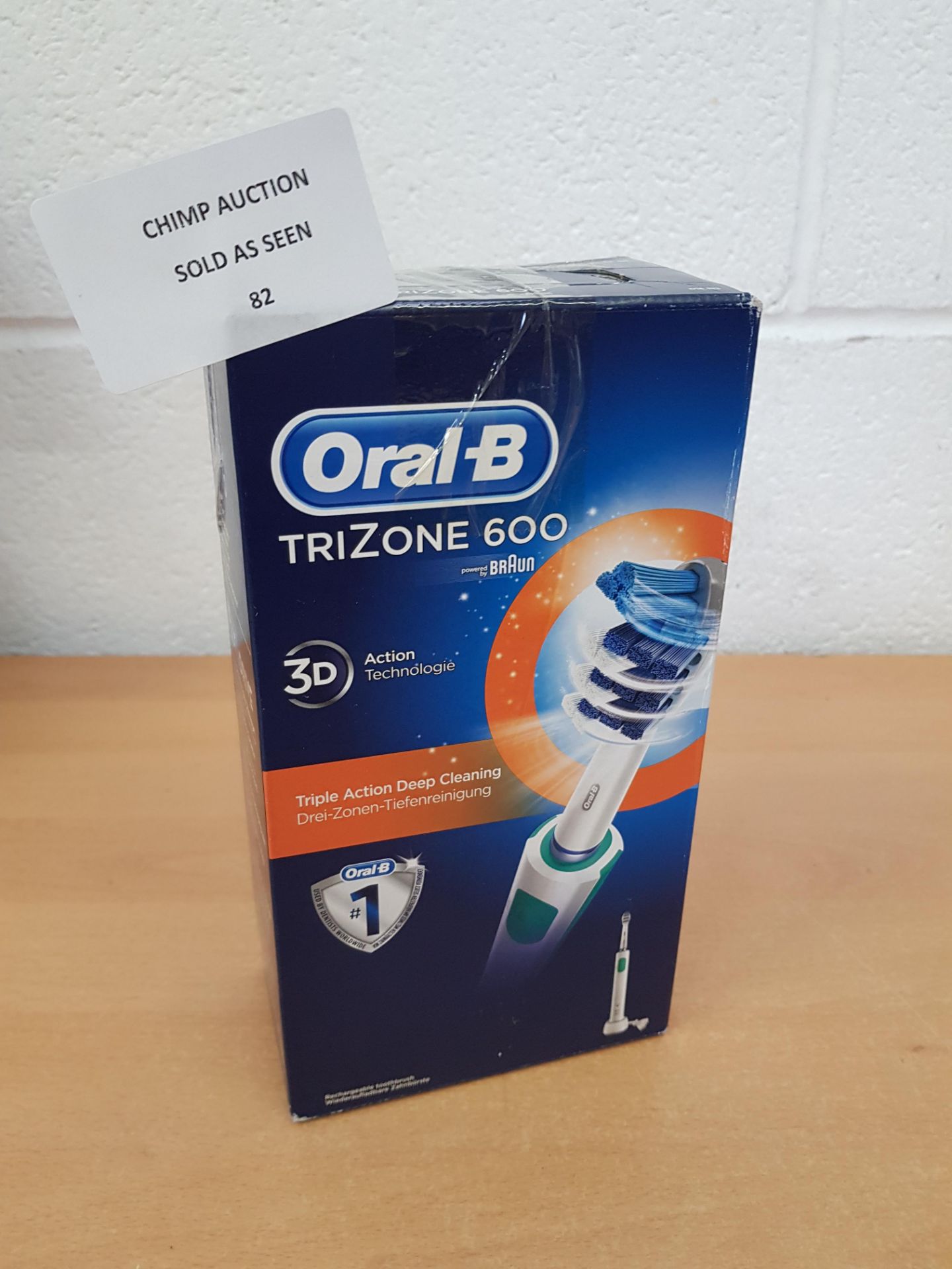 Oral-B Pro TriZone 600 3D CrossAction electric Toothbrush