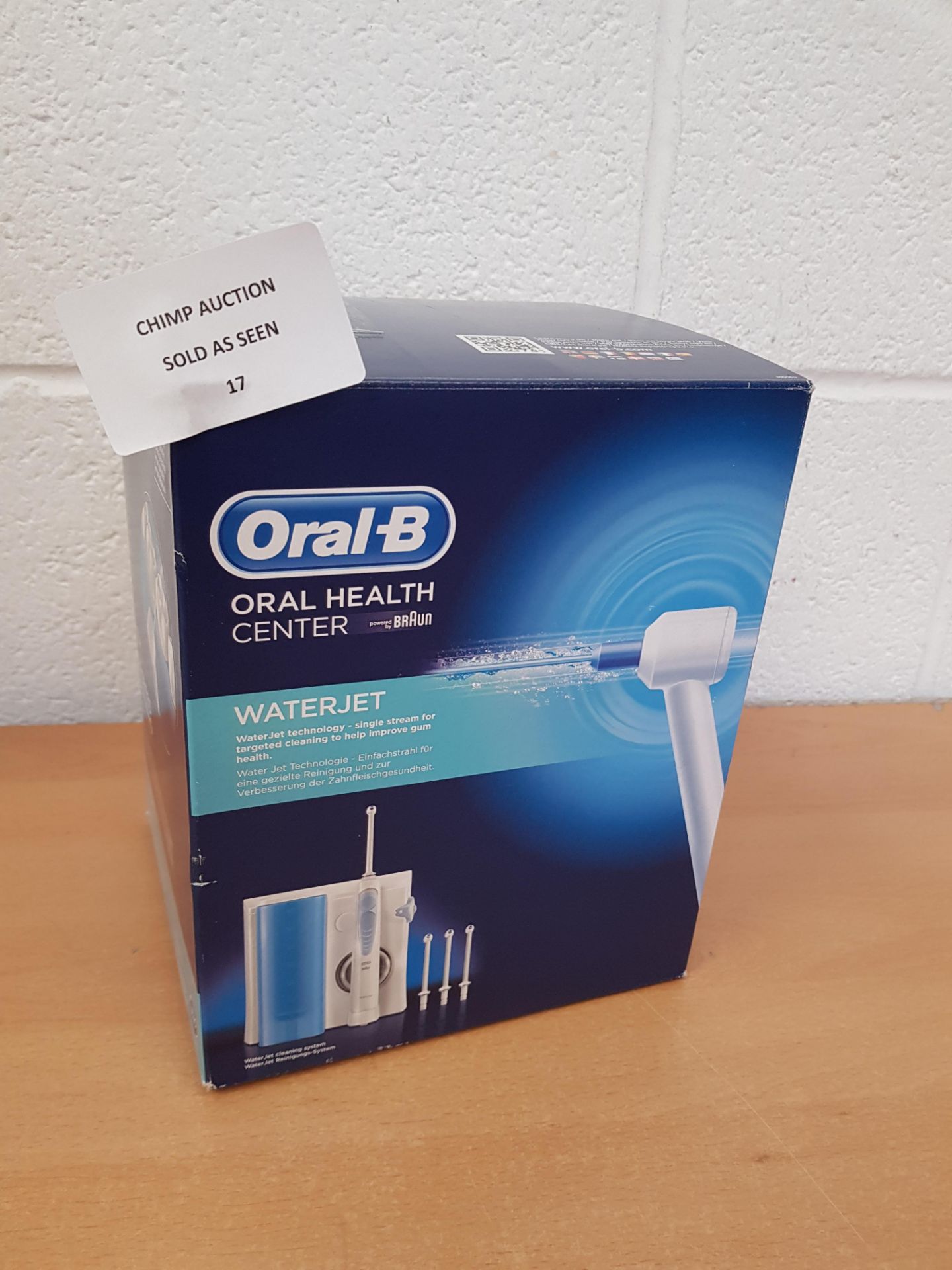 Oral-B Water Jet Oral Irrigator Cleaning System RRP £89.99.