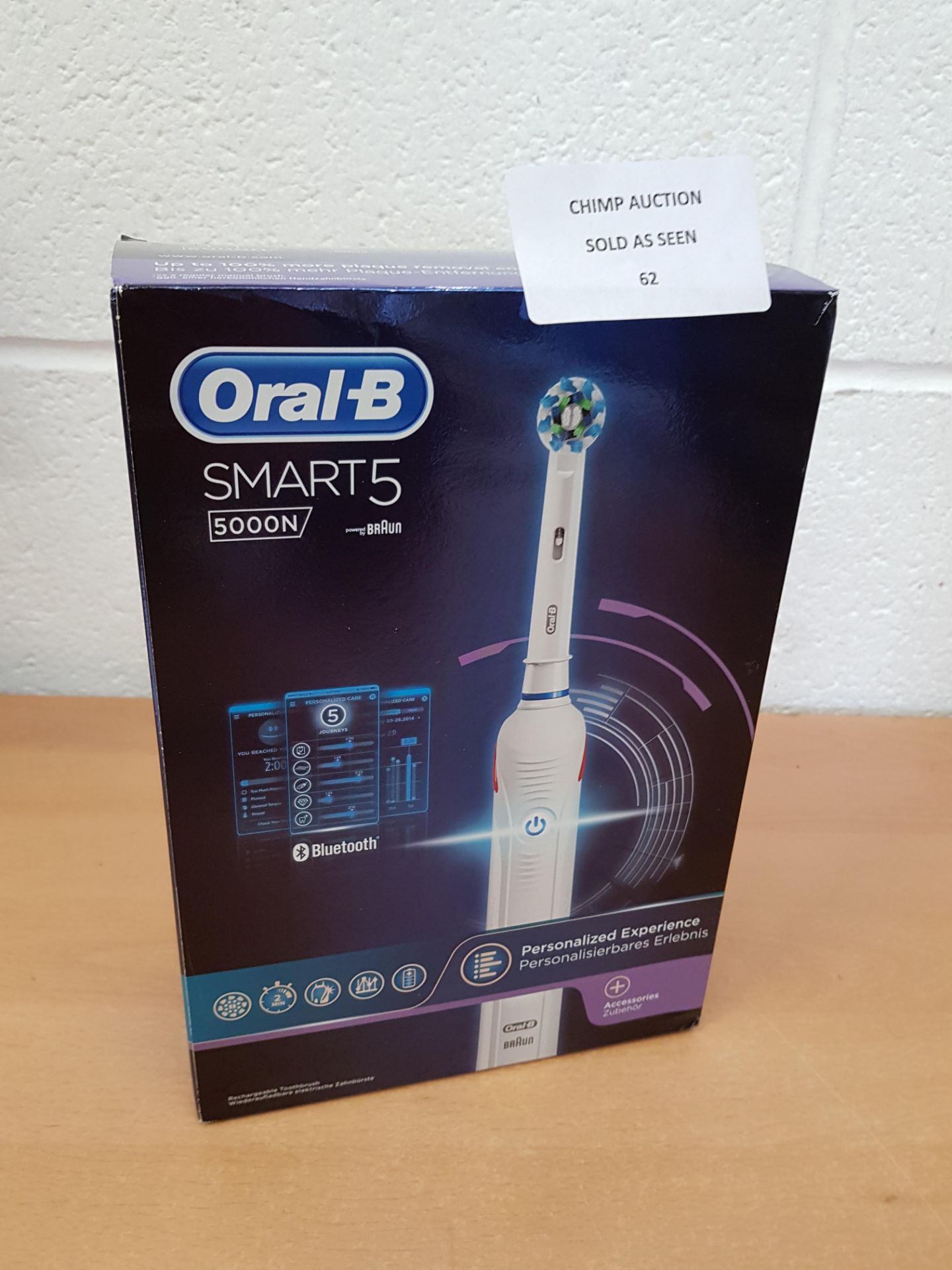 Oral-B Smart 5 5000 CrossAction Bluetooth Toothbrush RRP £169.99