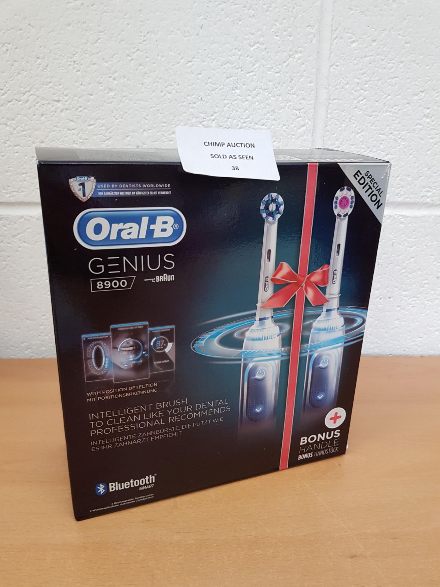 Oral-B Genius 8900 SmartSeries Bluetooth Twin Toothbrushes RRP £279.99