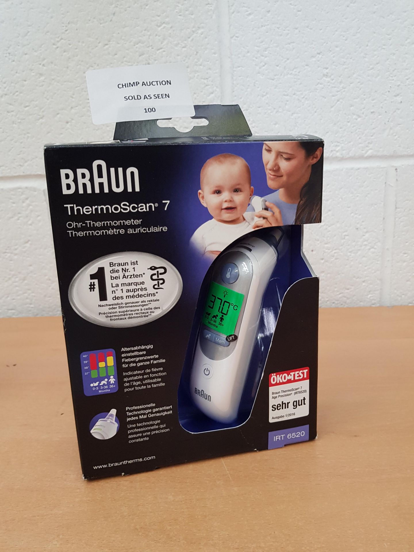 Braun Thermoscan 7 IRT6520 Thermometer