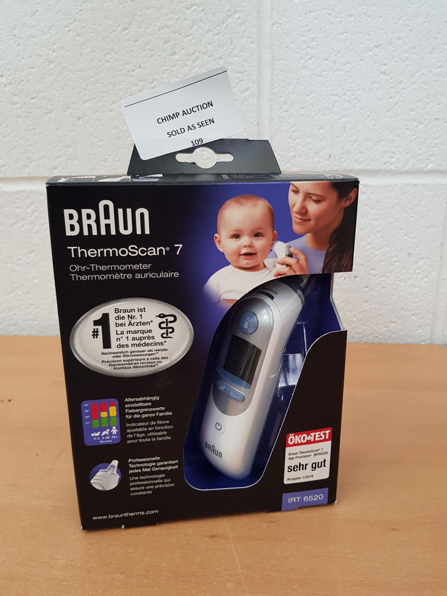 Braun Thermoscan 7 IRT6520 Thermometer