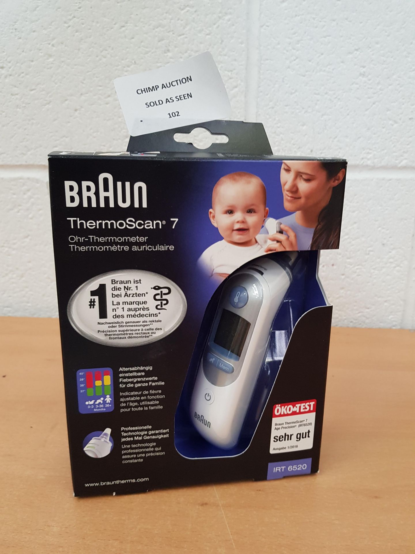 Braun Thermoscan 7 IRT6520 Thermometer