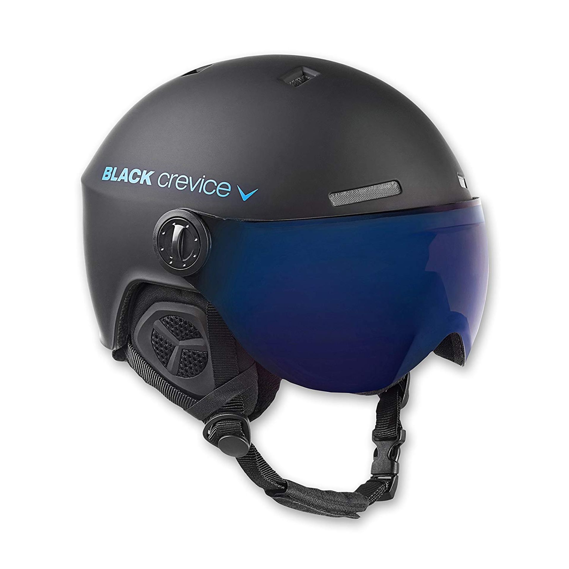 Brand new Black Crevice Gstaad Ski Helmet Size:M/L RRP £169.99.