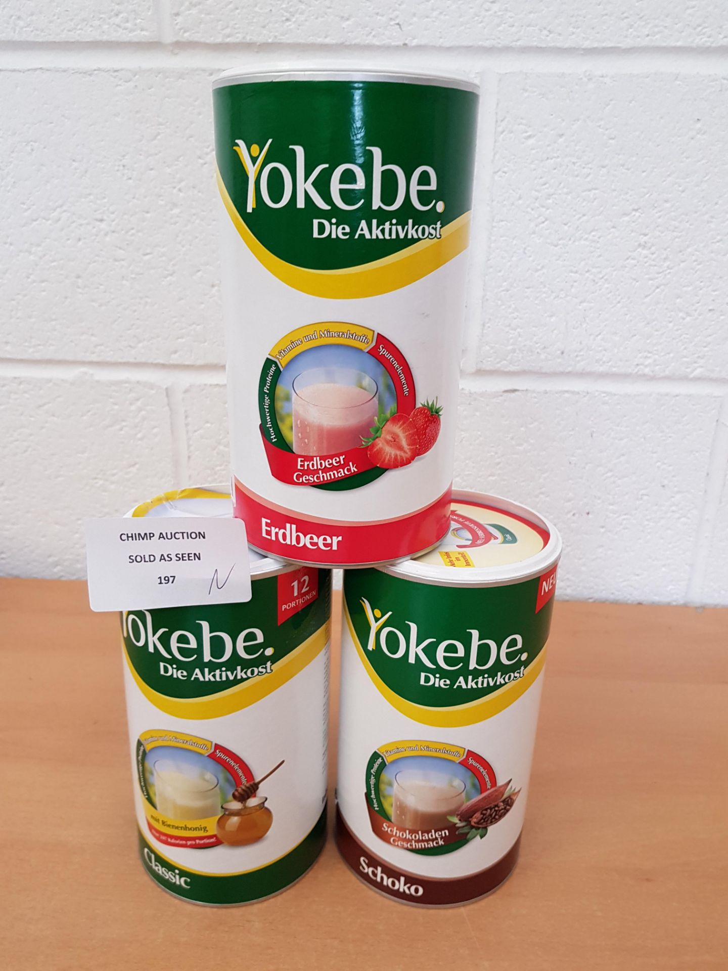 3x Mixed Brand new Yokebe Multi flavour RRP £90