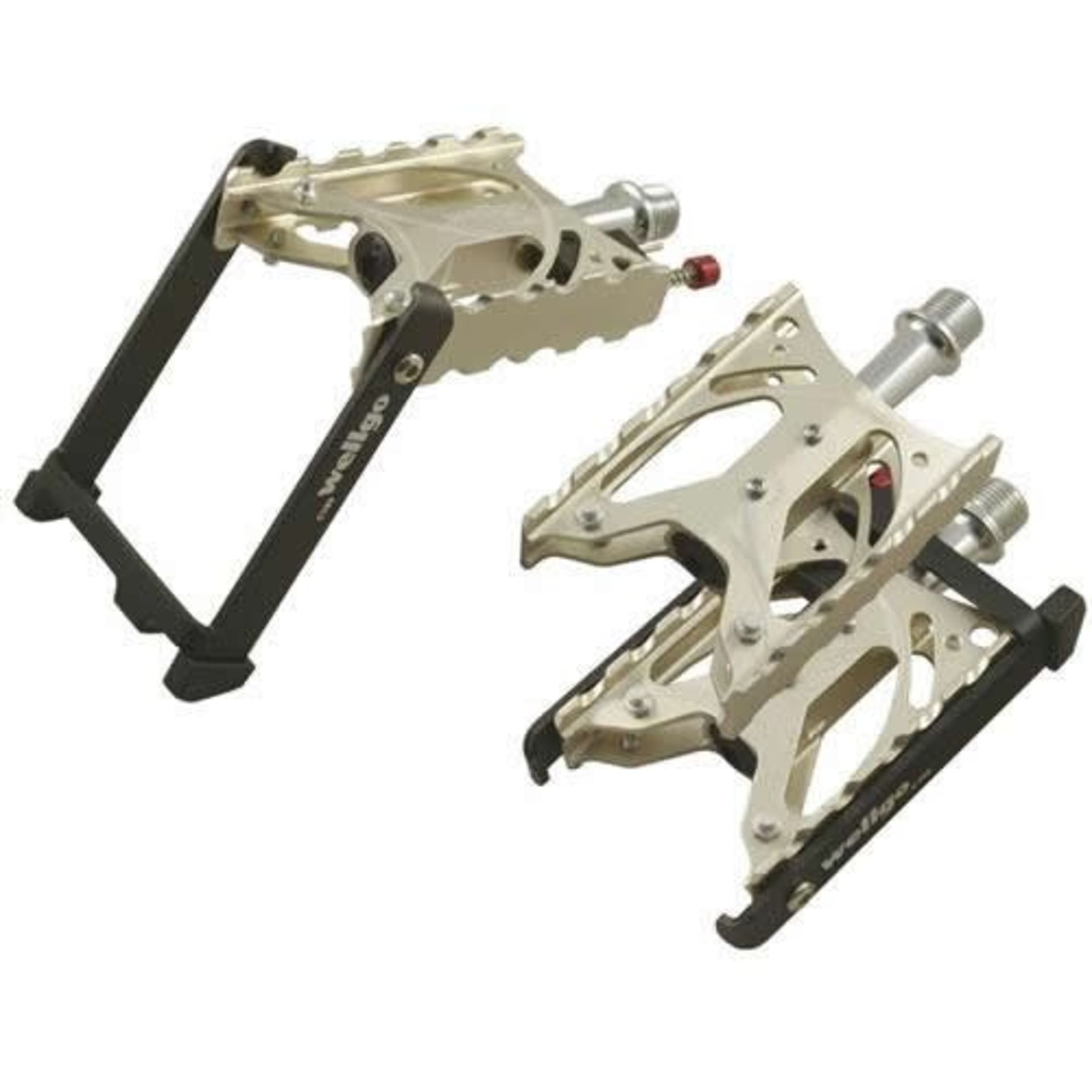 Wellgo Pedals alloy Sport MTB with kickstand C193