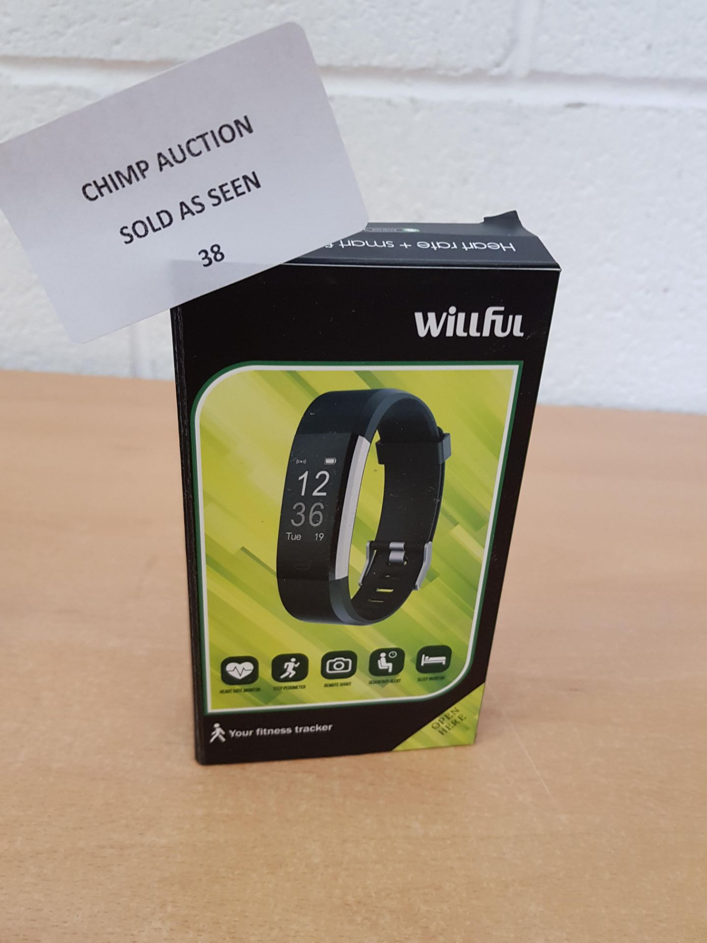 Willful Smart Fitness tracker + Heart Rate