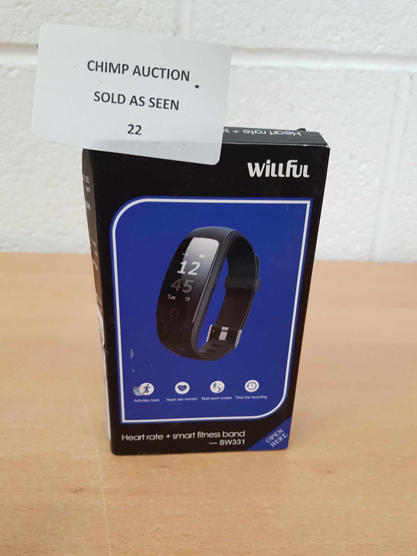 Willful Smart Fitness tracker + Heart Rate