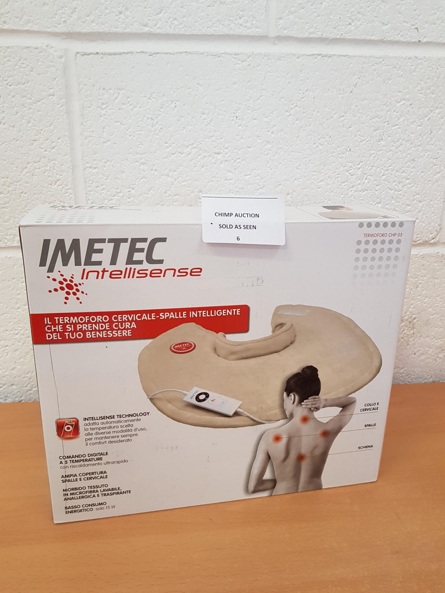 Imetec CHP 03 – Microfibre Intelligence Heat Pad RRP £129.99.