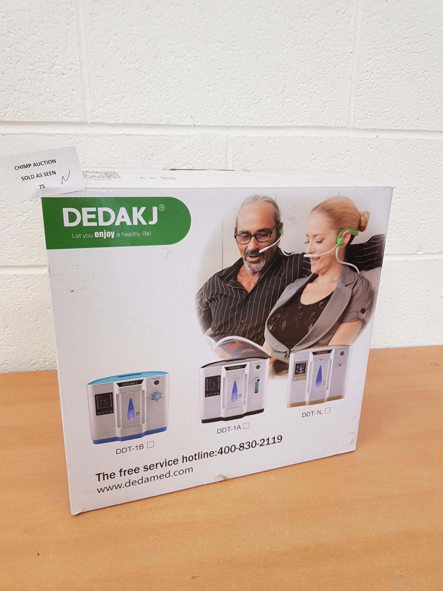 Brand new Dedakj Dedamed Portable Oxygen machine RRP £399.99