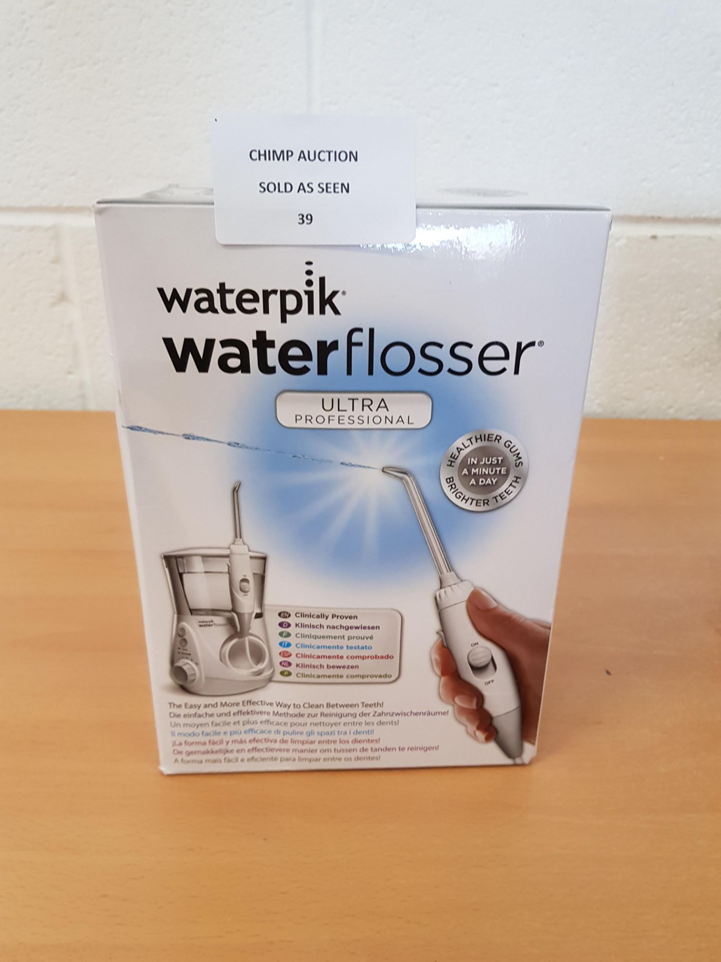 WaterPik Water Flosser Ultra Pro WP-660 Oral health center RRP £109.99.