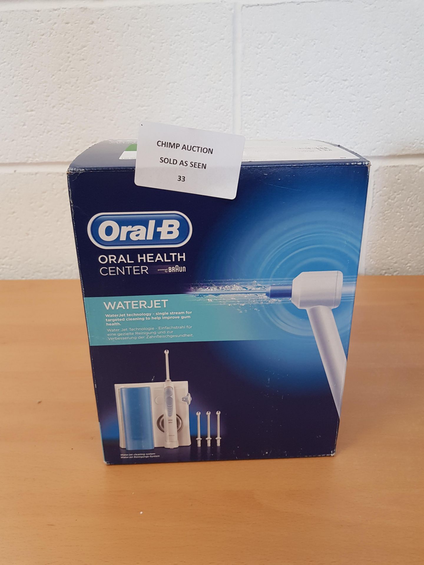 Braun Oral-B Waterjet Oral Health center RRP £109.99.