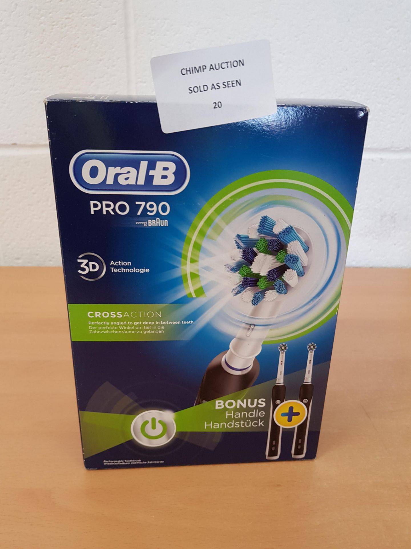 Oral-B Pro 790 3D TWIN EDITION Action electric toothbrush