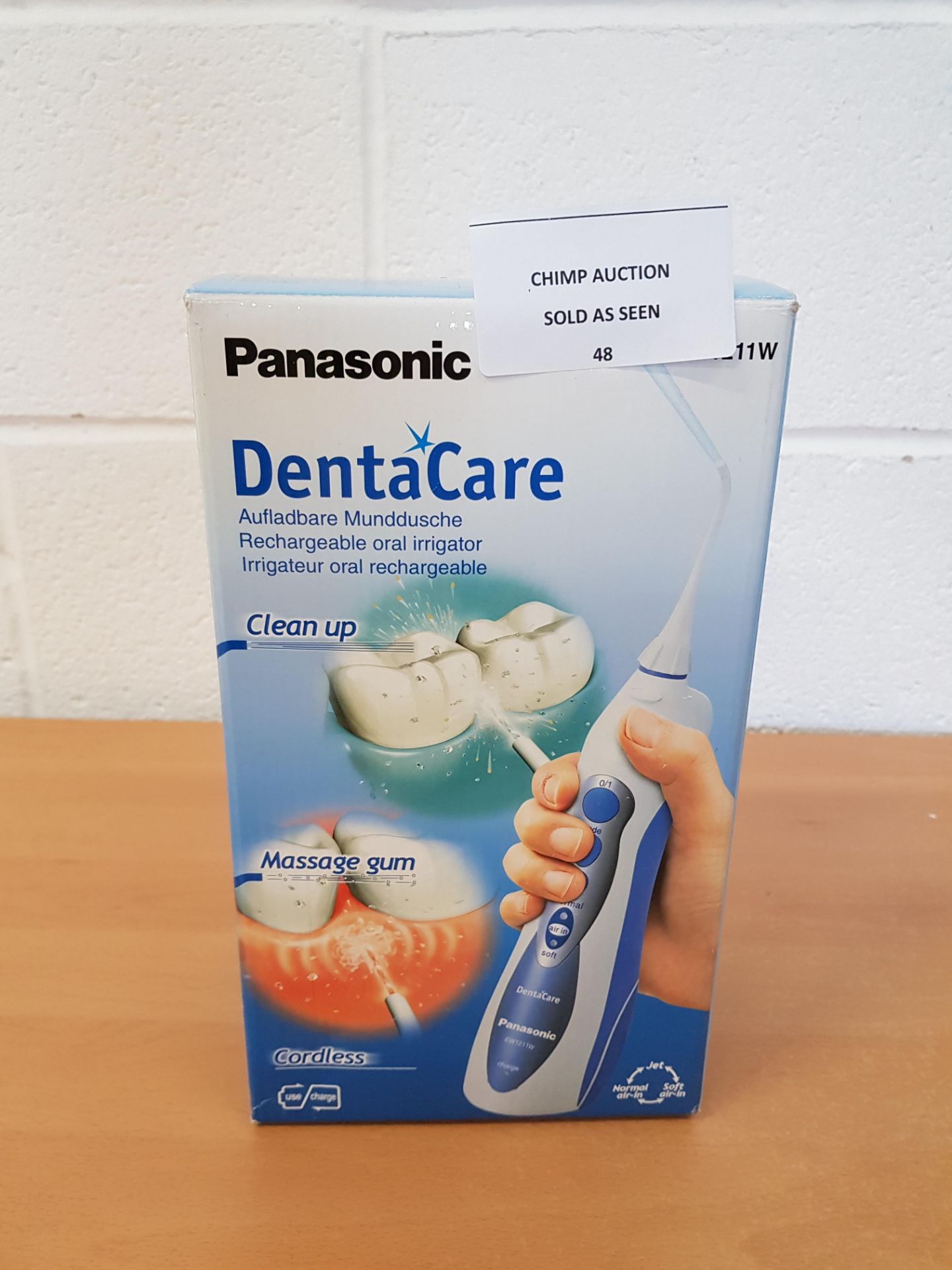 Panasonic - EW1211W - Dentacare Rechargeable Oral Irrigator £79.99.