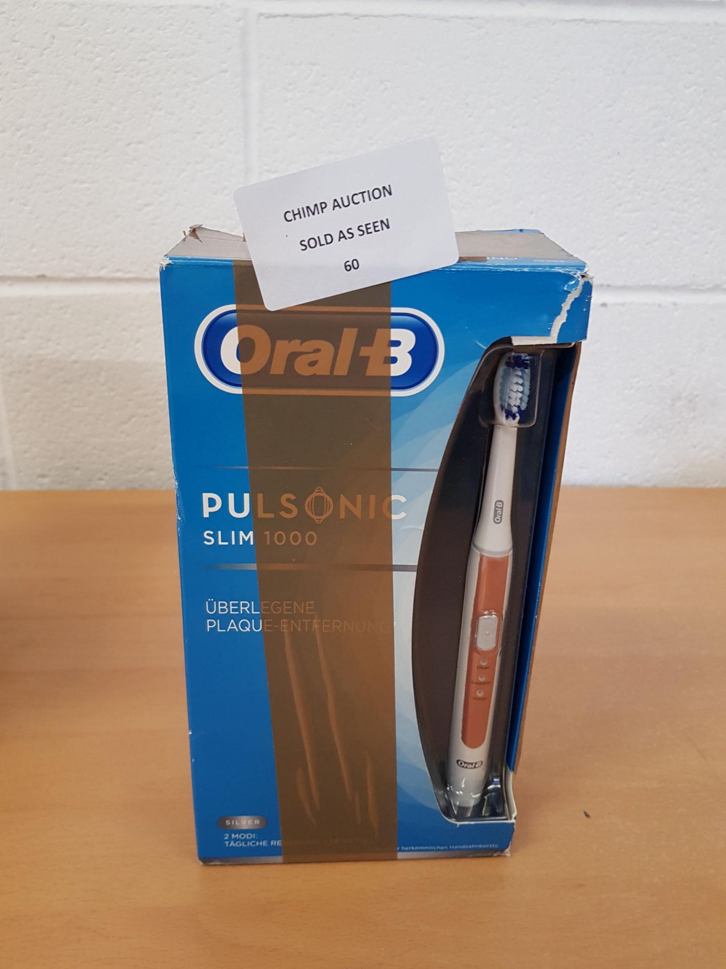 Oral-B Pulsonic Slim 1000 Electric Toothbrush RRP £79.99.