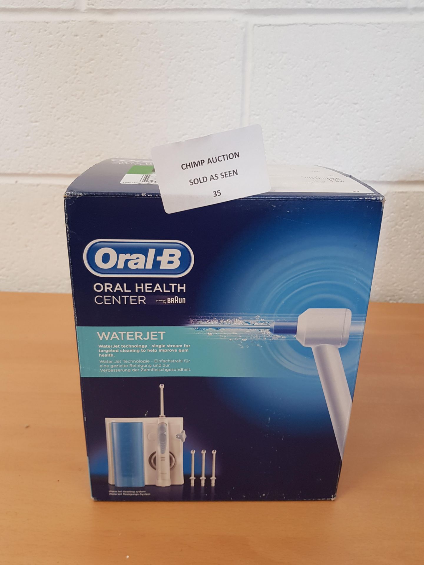 Braun Oral-B Waterjet Oral Health center RRP £109.99.