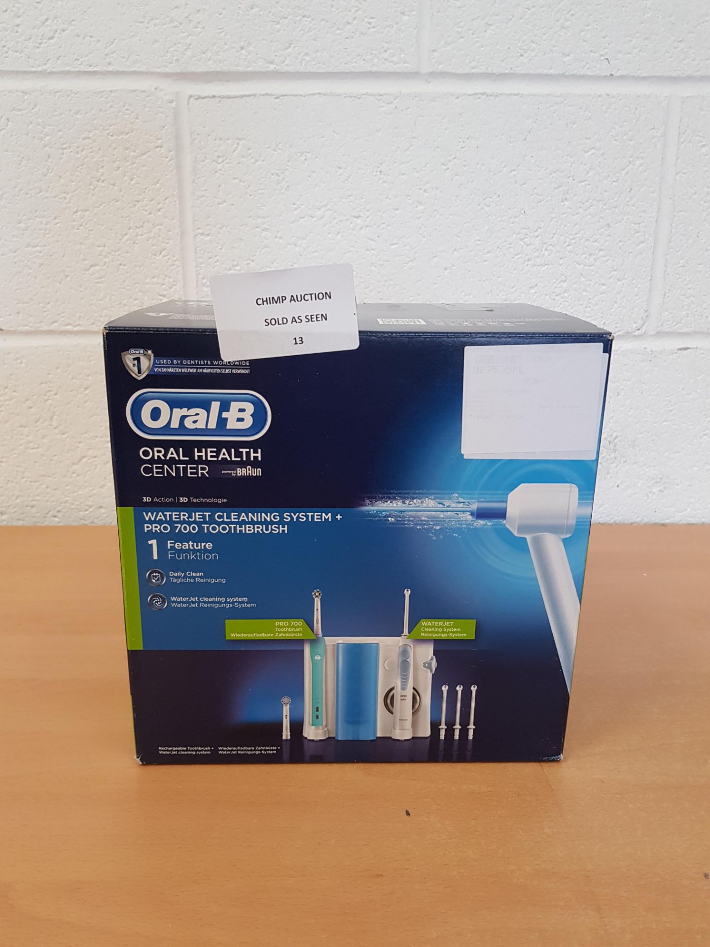 Oral-B WaterJet Oral Irrigator + Oral-B Pro 700 Toothbrush RRP £169.99