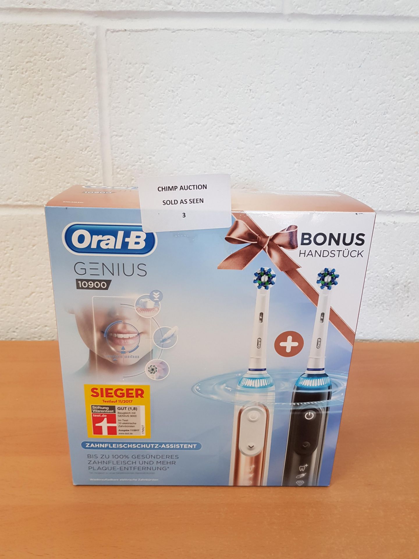 Oral-B Genius 10900 Smart Bluetooth Toothbrush TWIN edition RRP £329.99