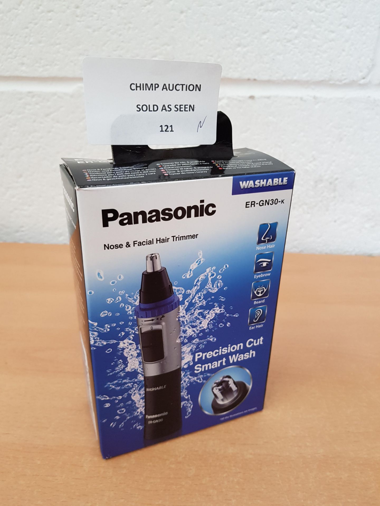Brand new Panasonic ER-GN30-K Nose & Facial Hair trimmer