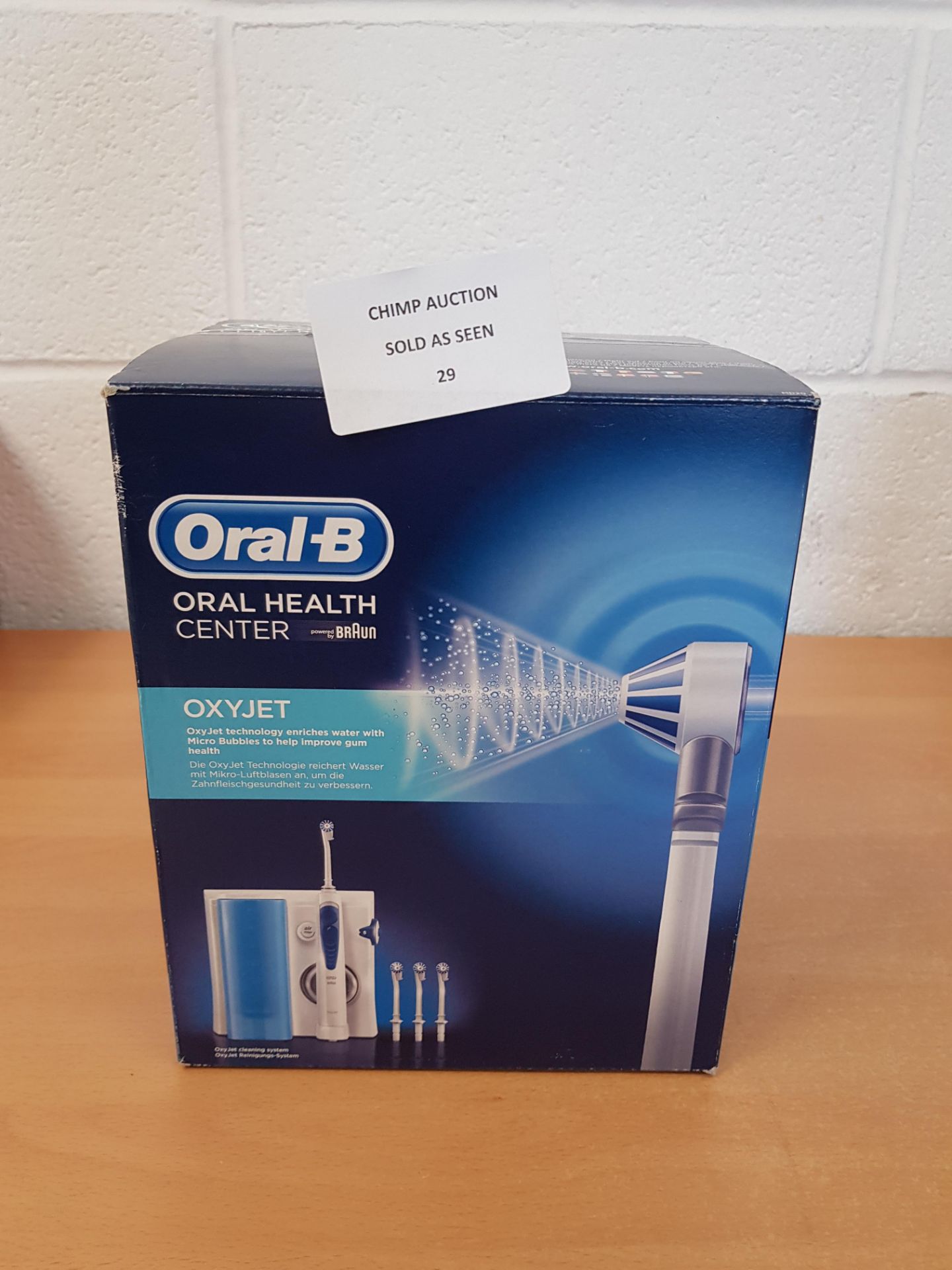 Oral-B Oxyjet Oral Health Center RRP £79.99.