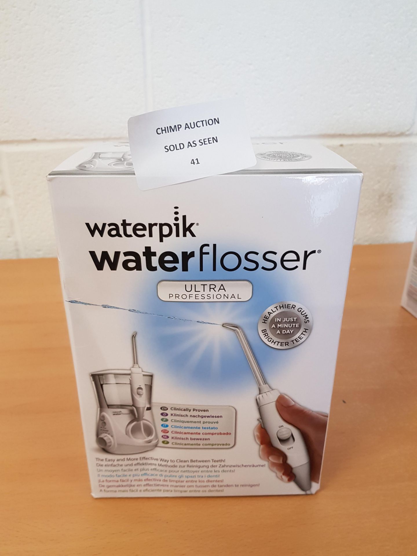 WaterPik Water Flosser Ultra Pro WP-660 Oral health center RRP £109.99.