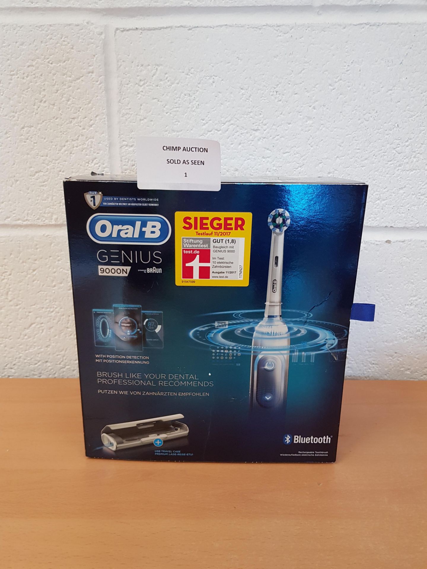 Oral-B Genius 9000 CrossAction Bluetooth Toothbrush RRP £299.99